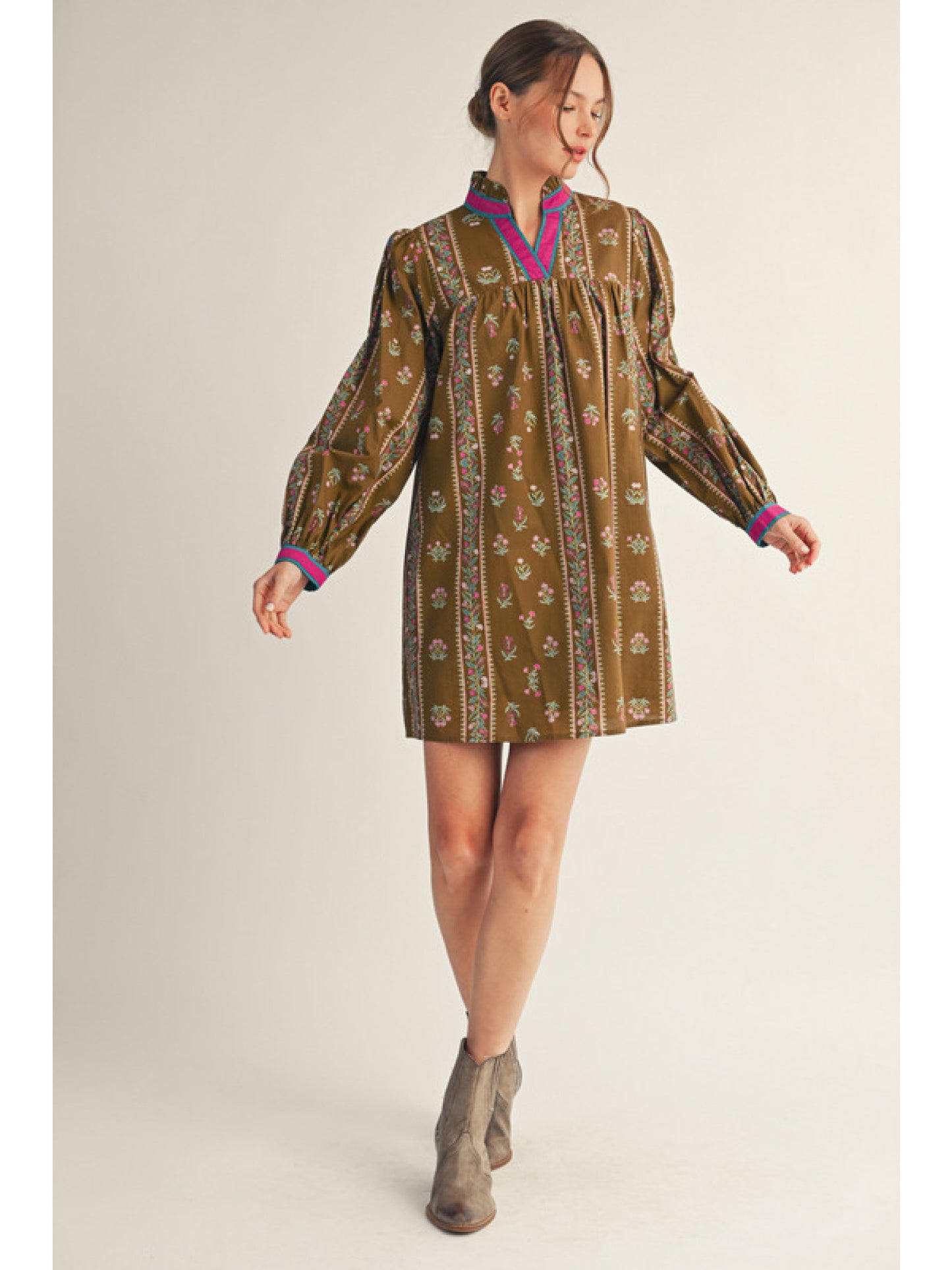 jordan floral dress