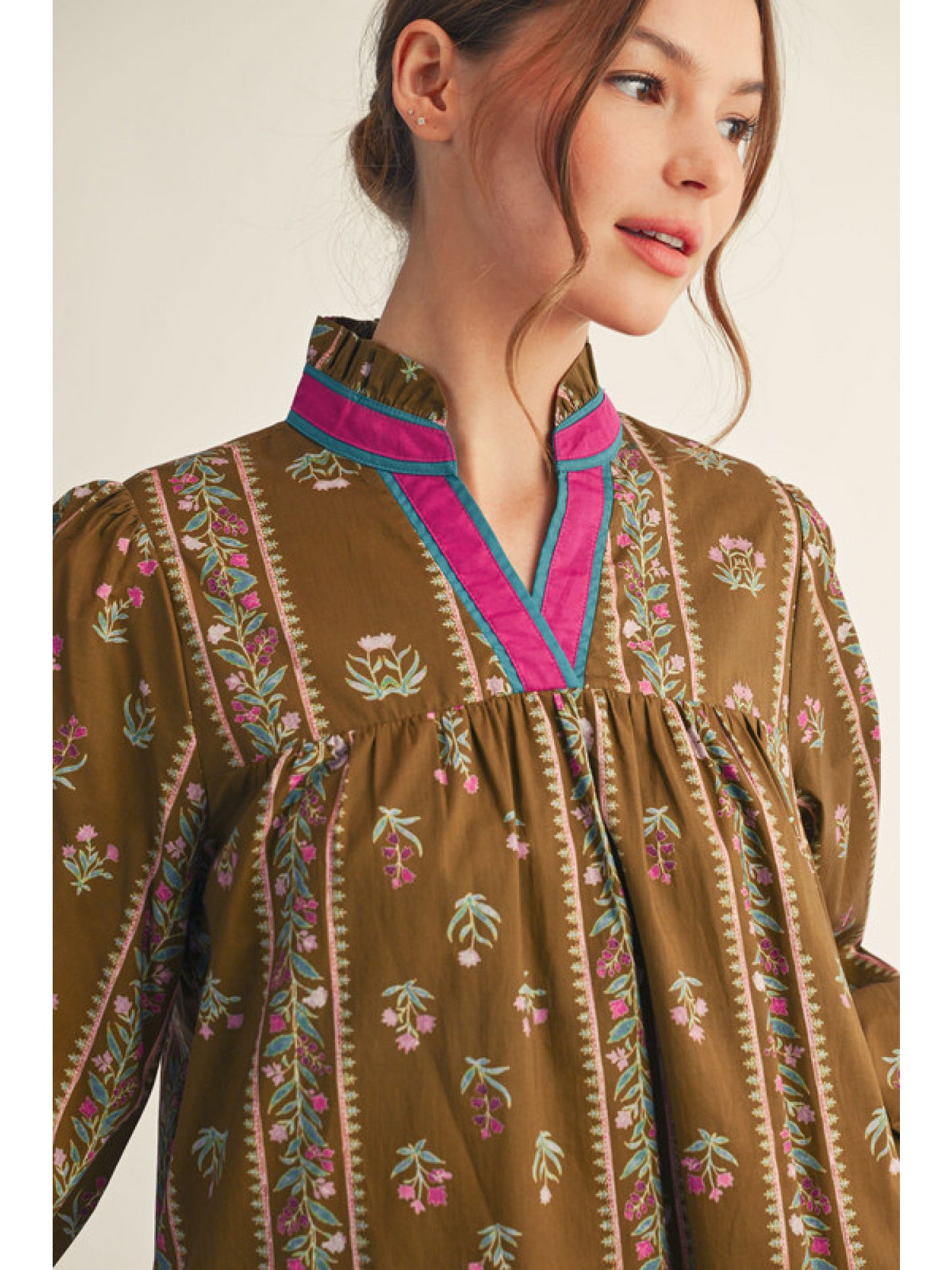 jordan floral dress