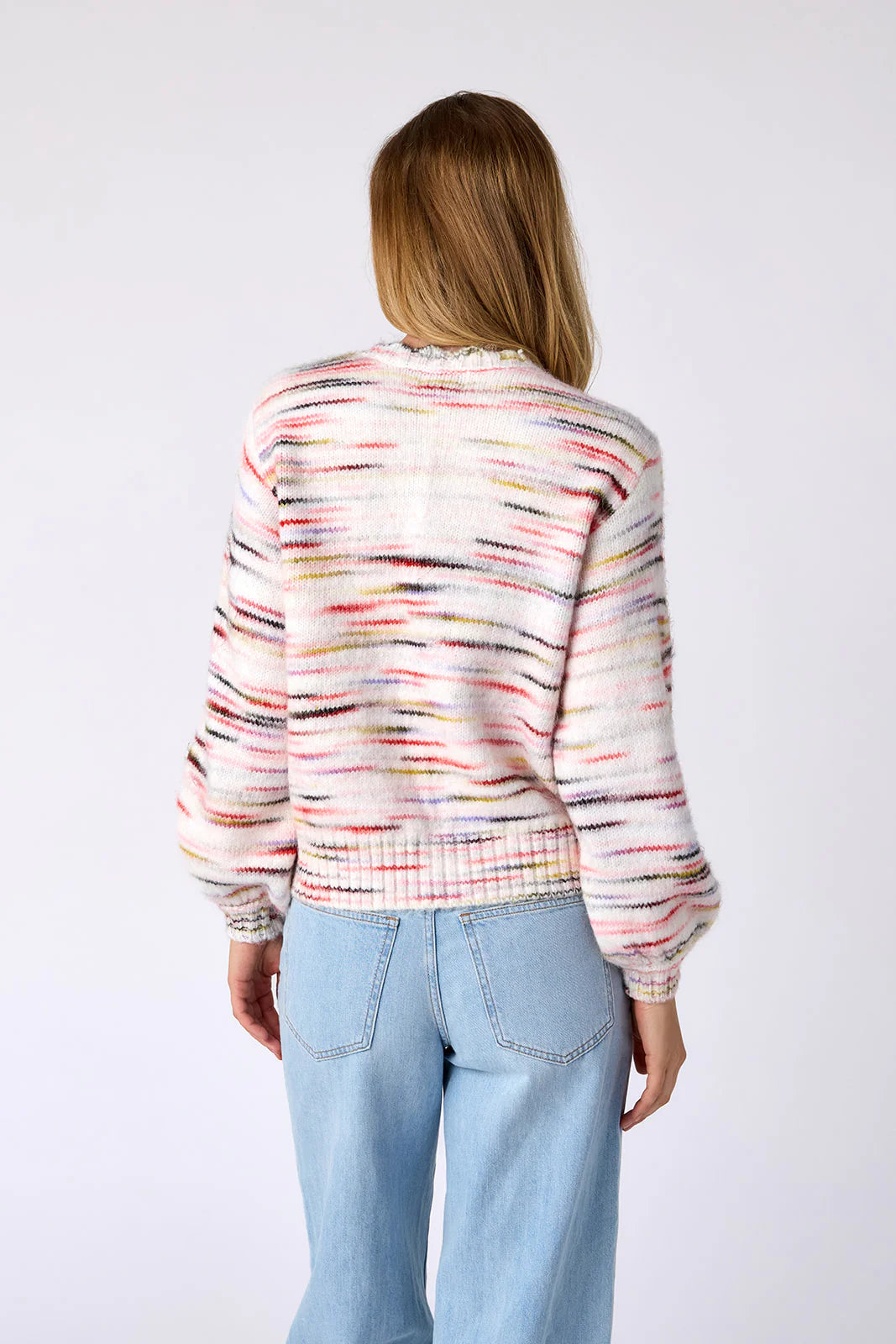 colson cardigan in spring haze