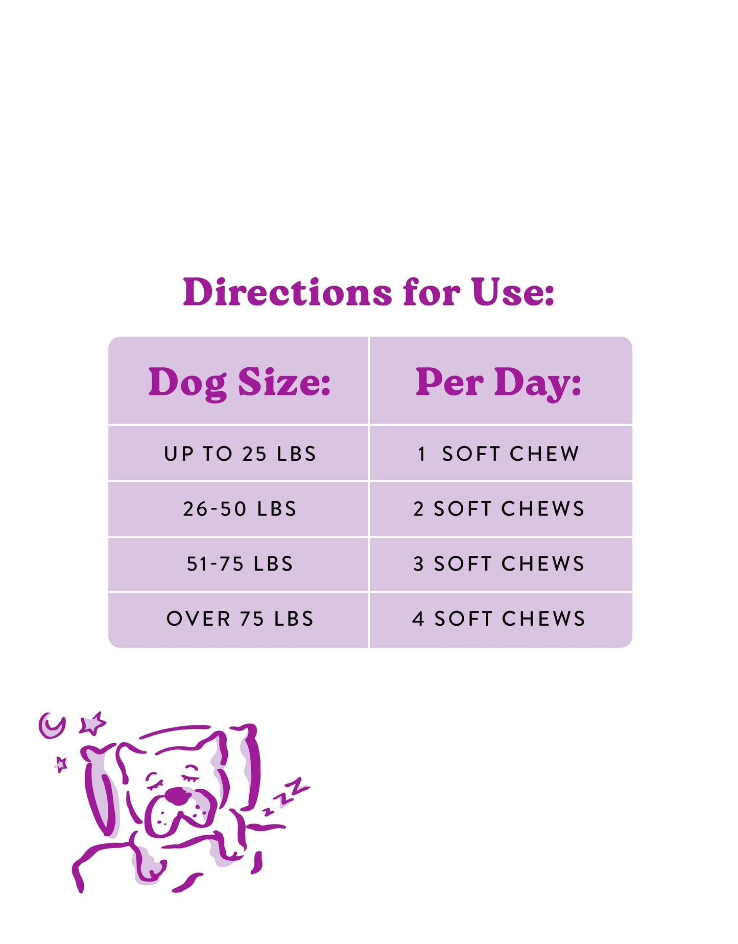 Calming Health Supplement for Dogs