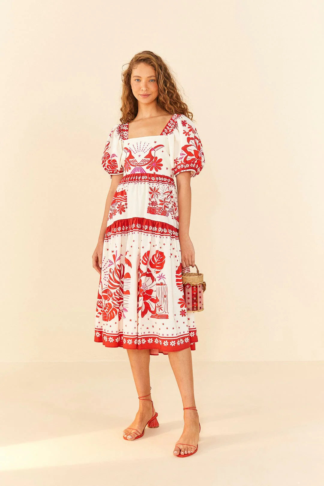 rio tiles mini dress