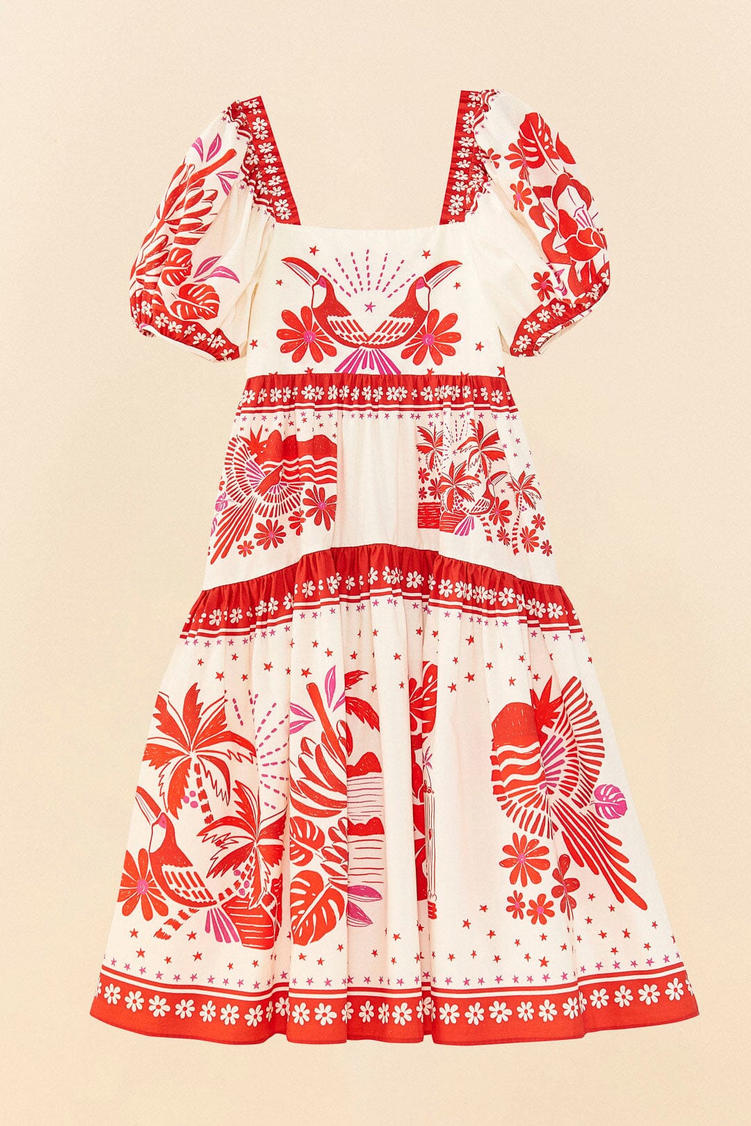 rio tiles mini dress