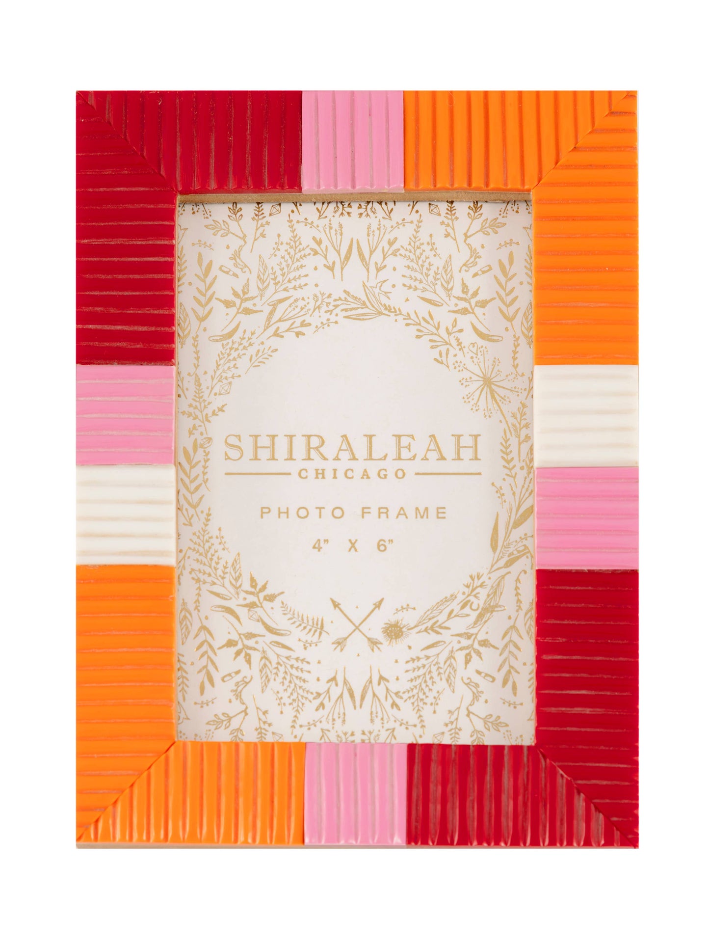 VIVA 4" x 6" COLOR BLOCKED PICTURE FRAME