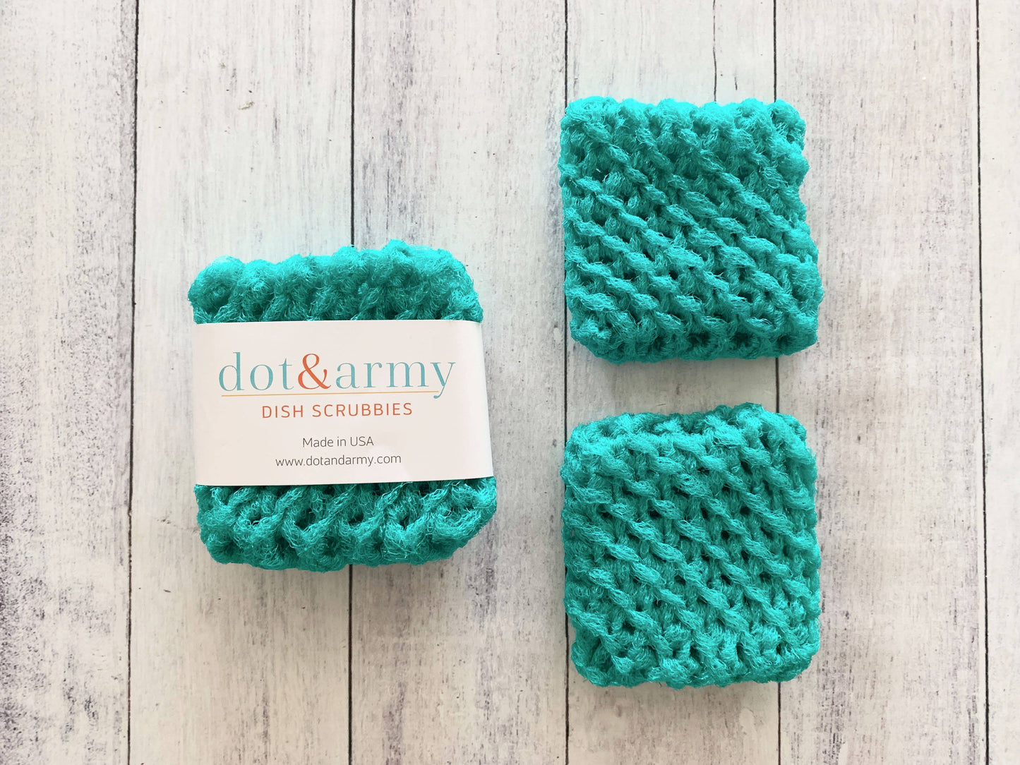 Dish Scrubbies, set of two: Atlantic