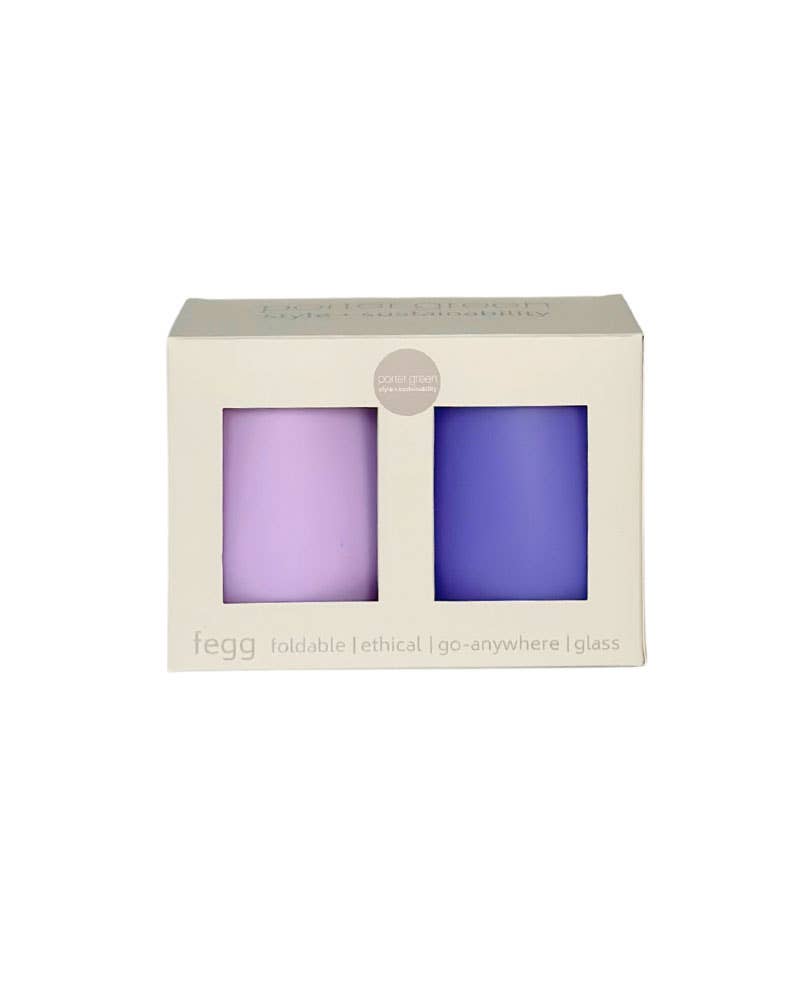 Tanzanite + Amethyst | Fegg | Silicone Unbreakable Glasses