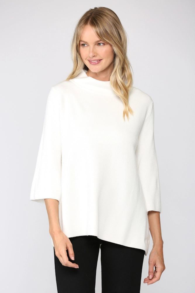 davis mock neck sweater
