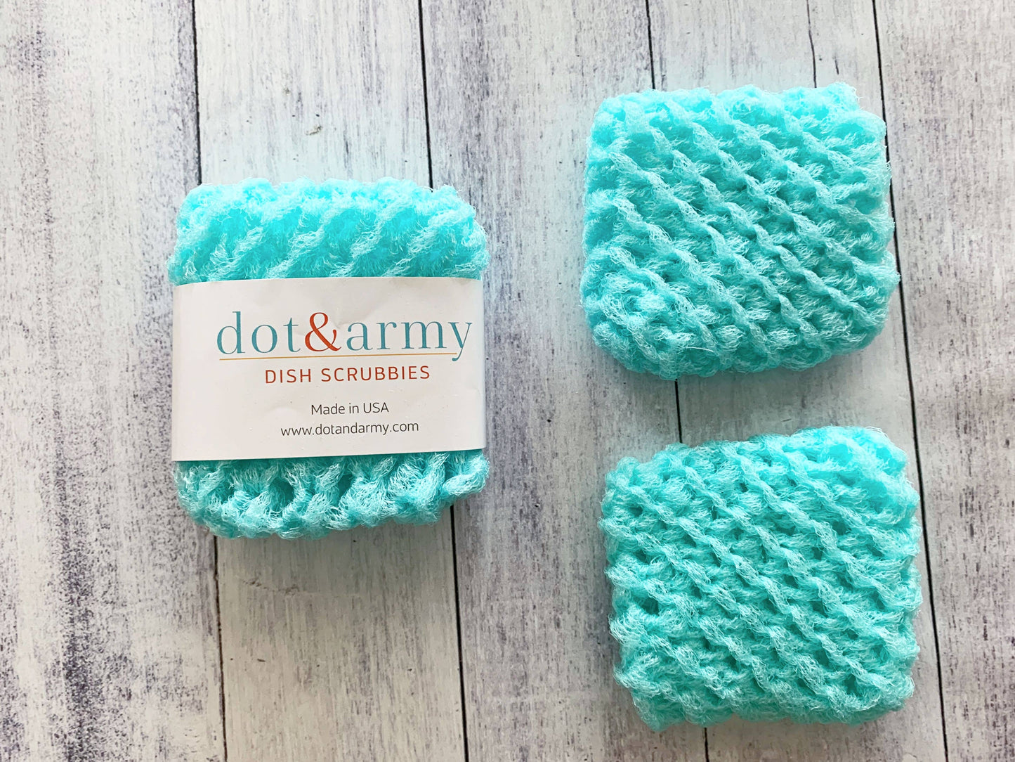Dish Scrubbies, set of two: Atlantic