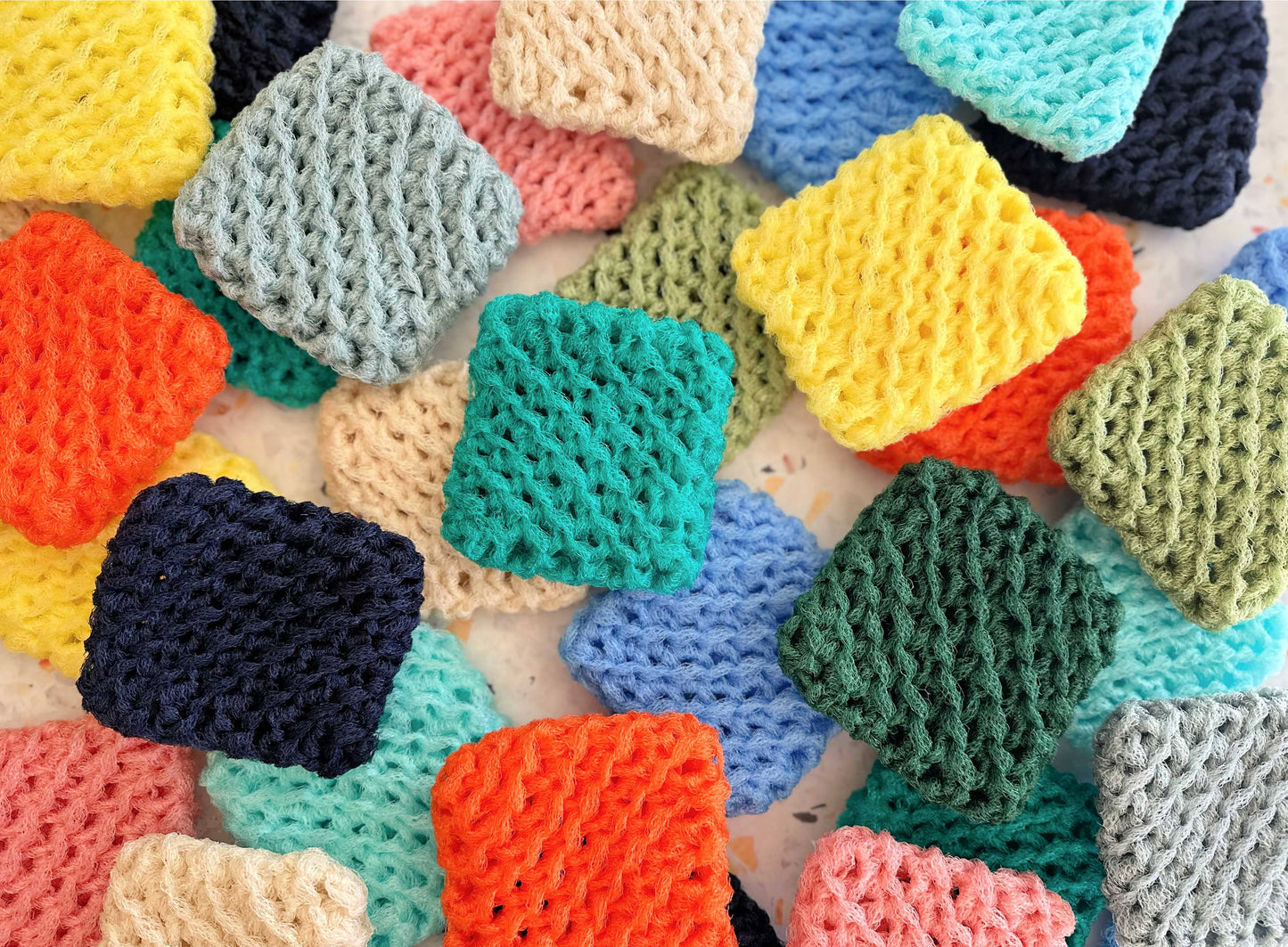 Dish Scrubbies, set of two: Atlantic