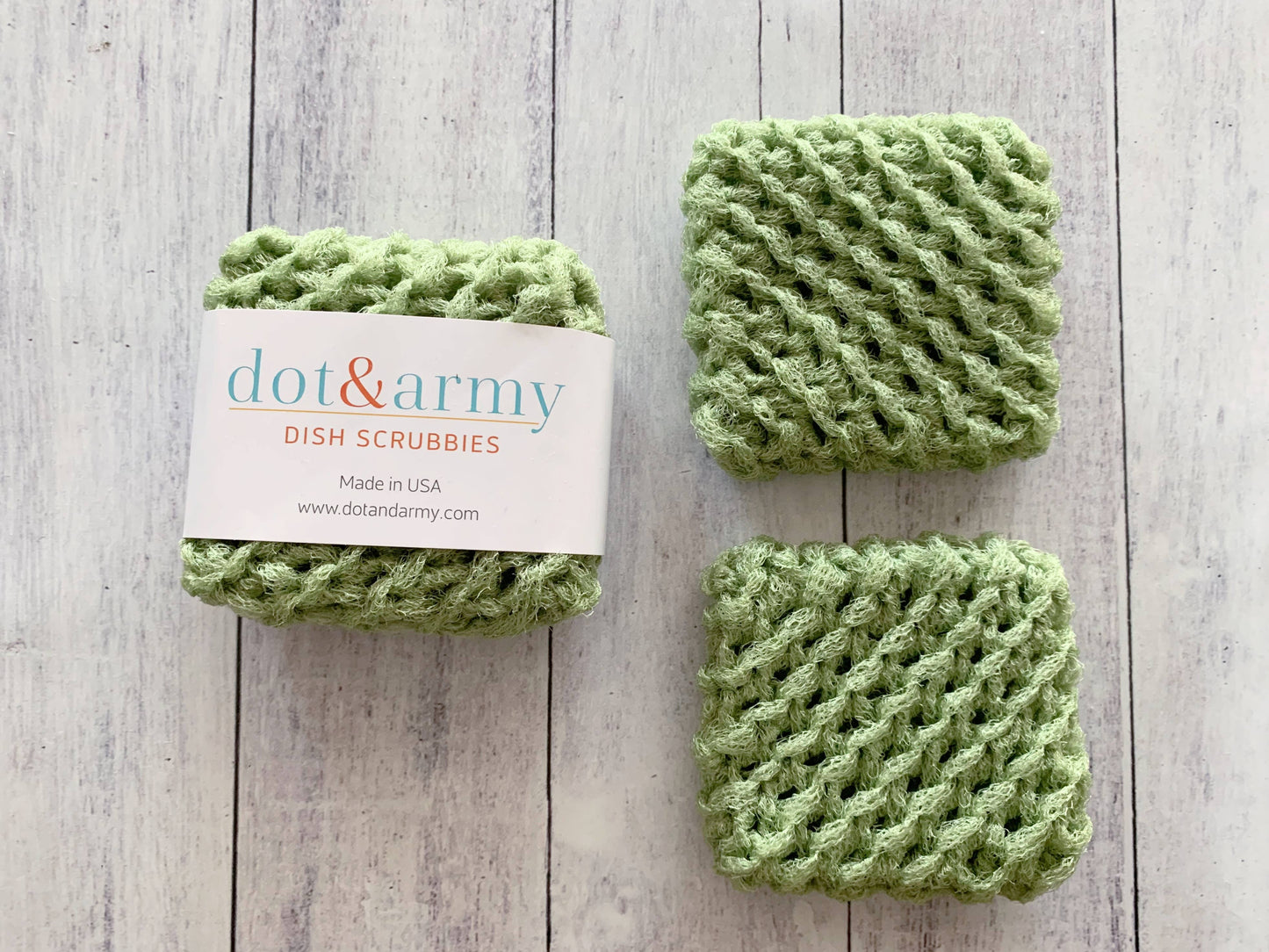Dish Scrubbies, set of two: Atlantic