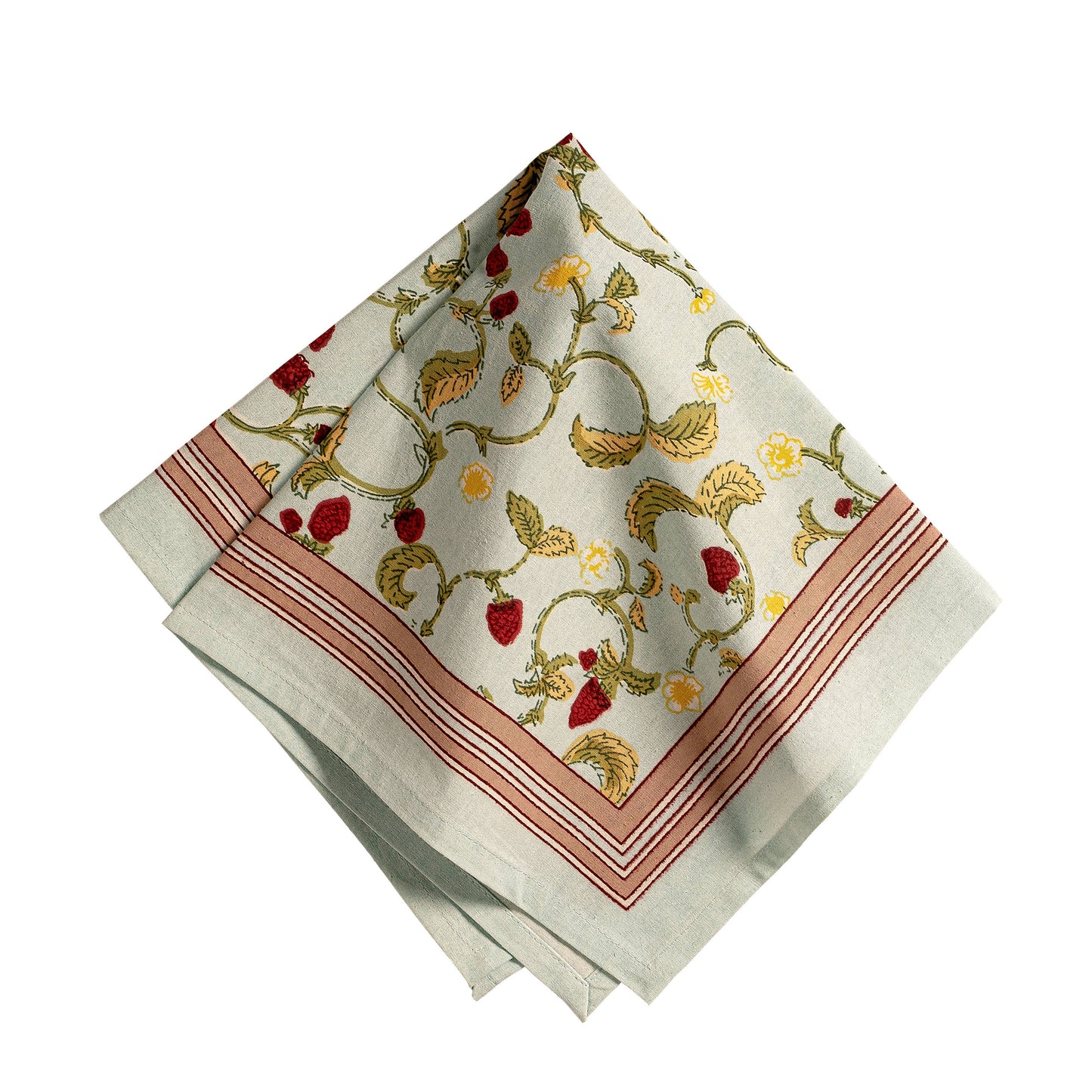 Strawberry Blue Napkins - Set of 6