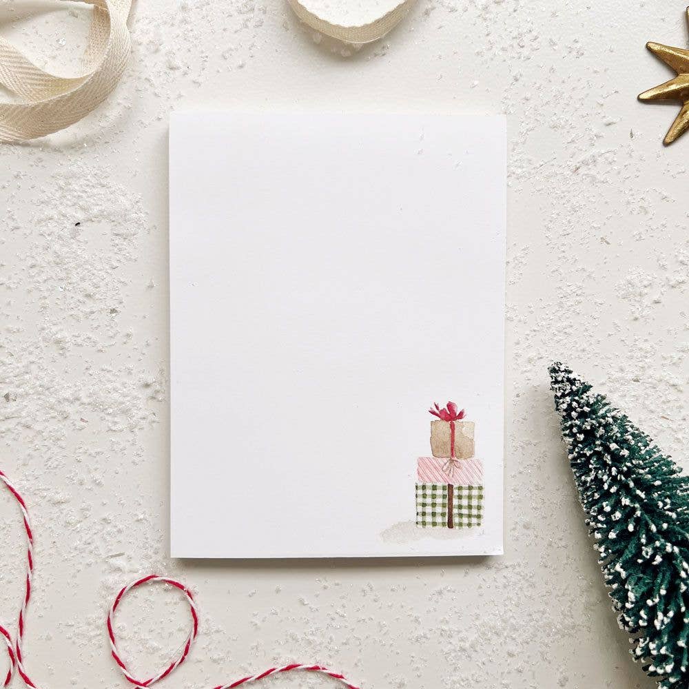 Christmas notepad: Santa