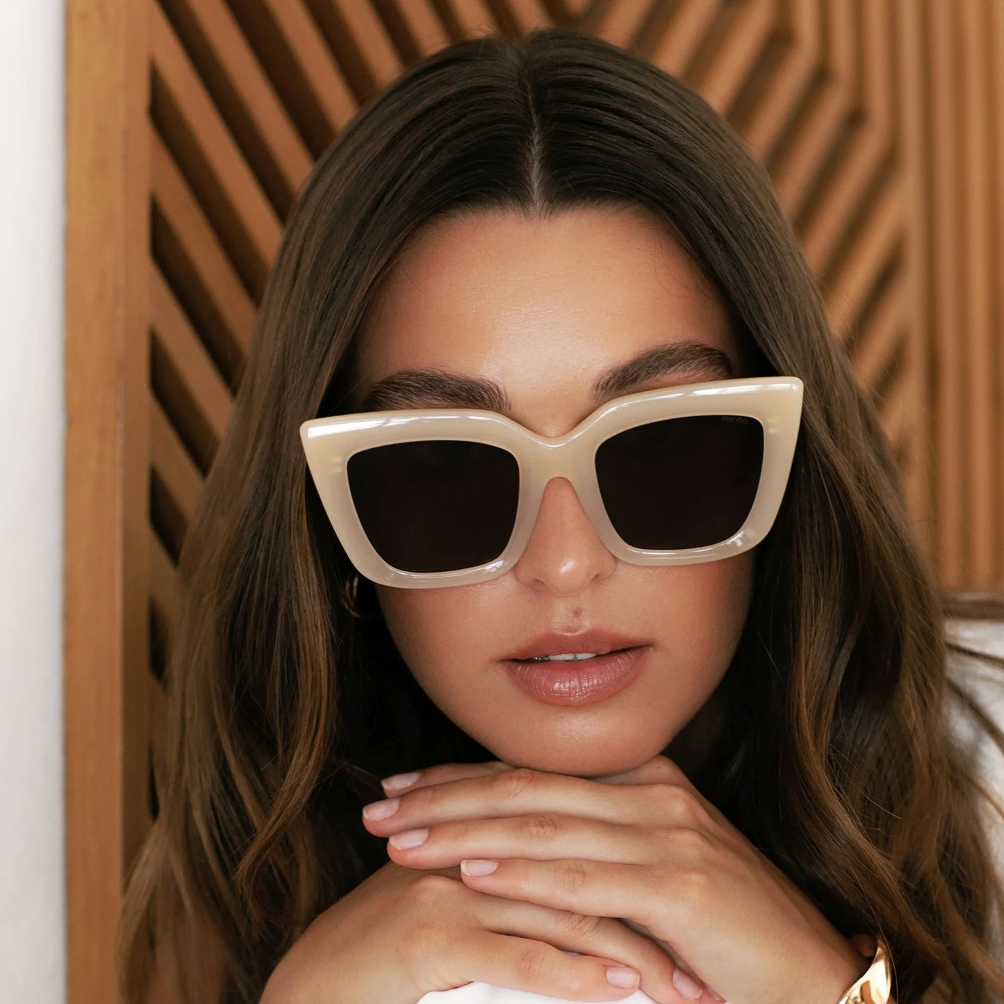 portofino oversized cat eye sunglasses