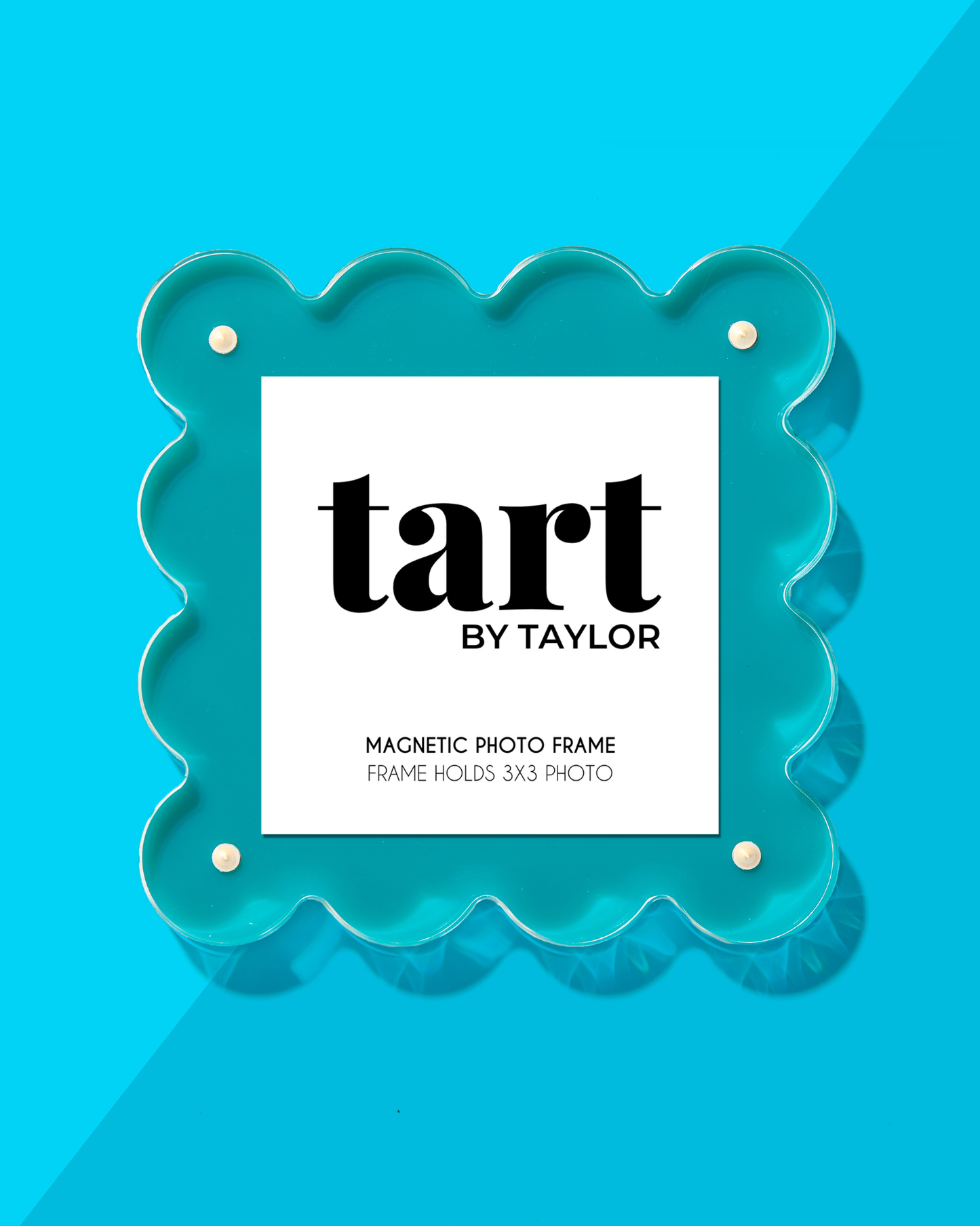 Teal Mini Acrylic Picture Frame