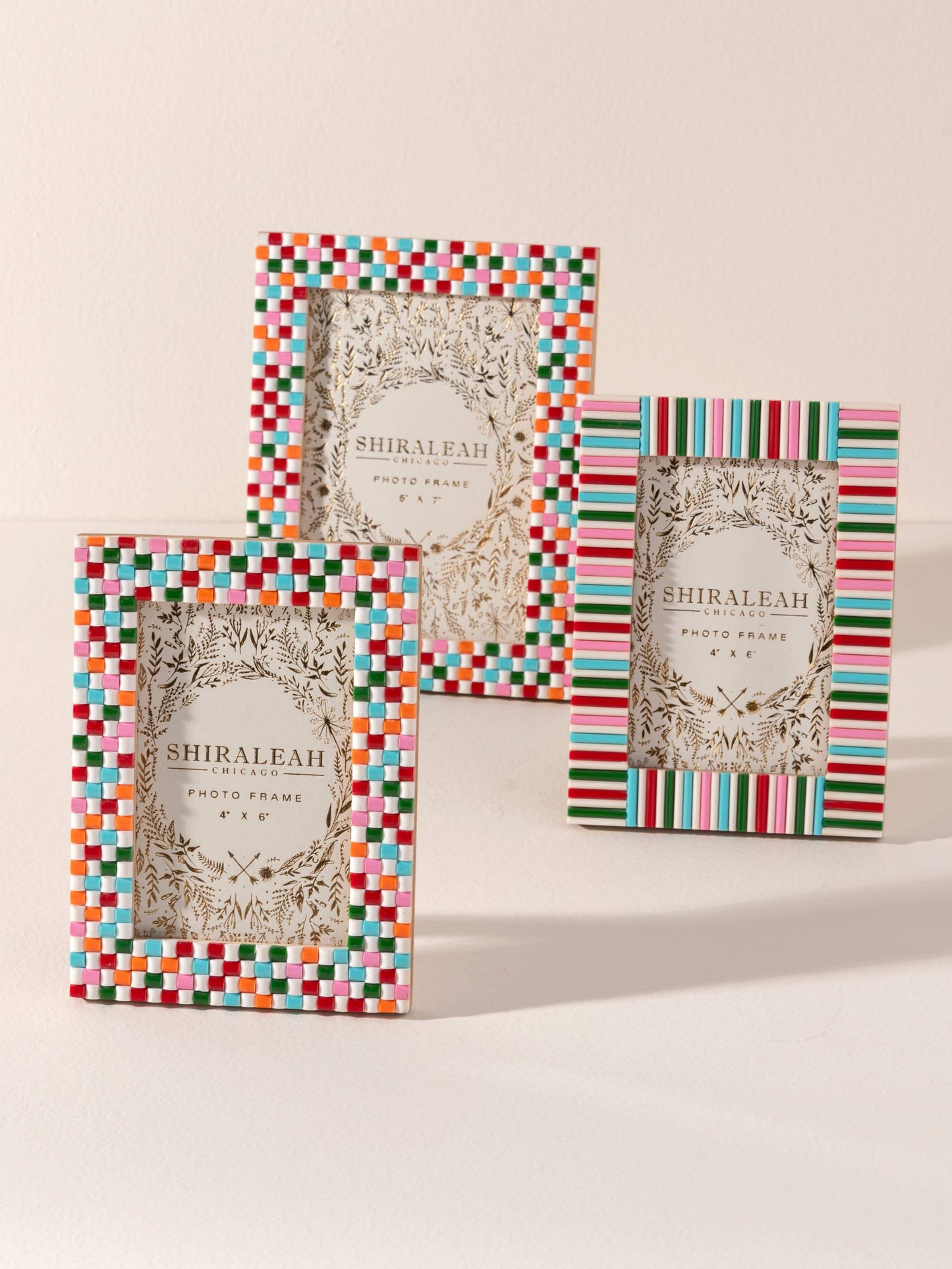 VIVA 5" x 7" MOSAIC PICTURE FRAME