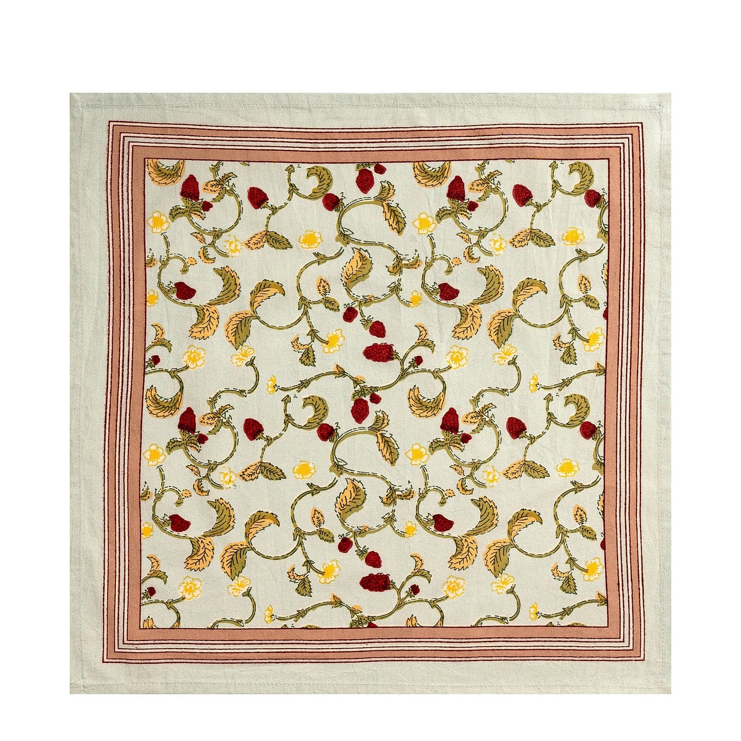 Strawberry Blue Napkins - Set of 6