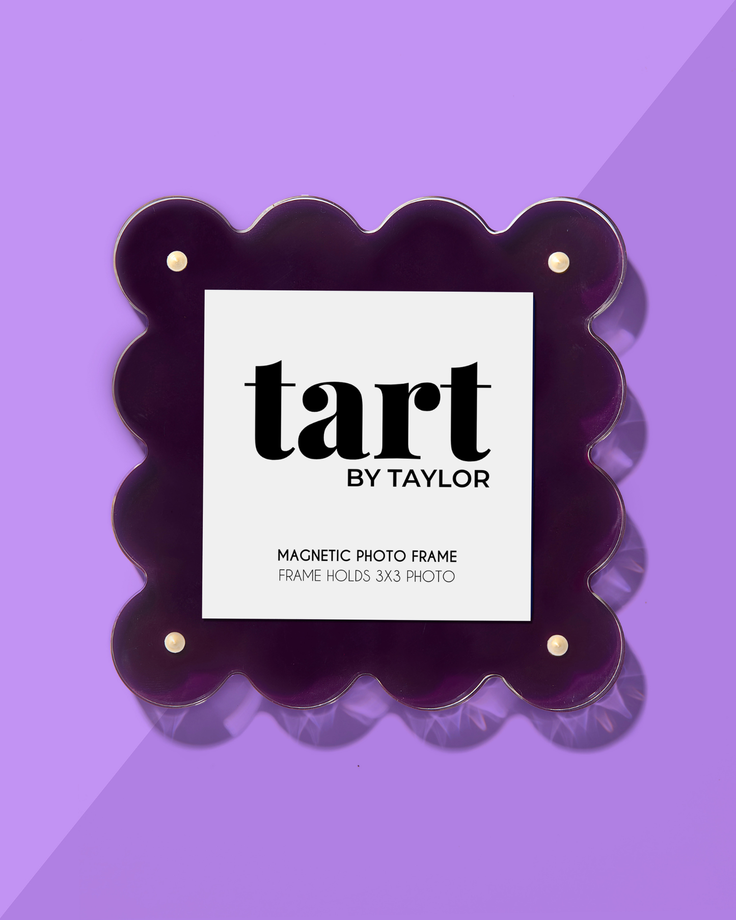 Plum Mini Acrylic Picture Frame