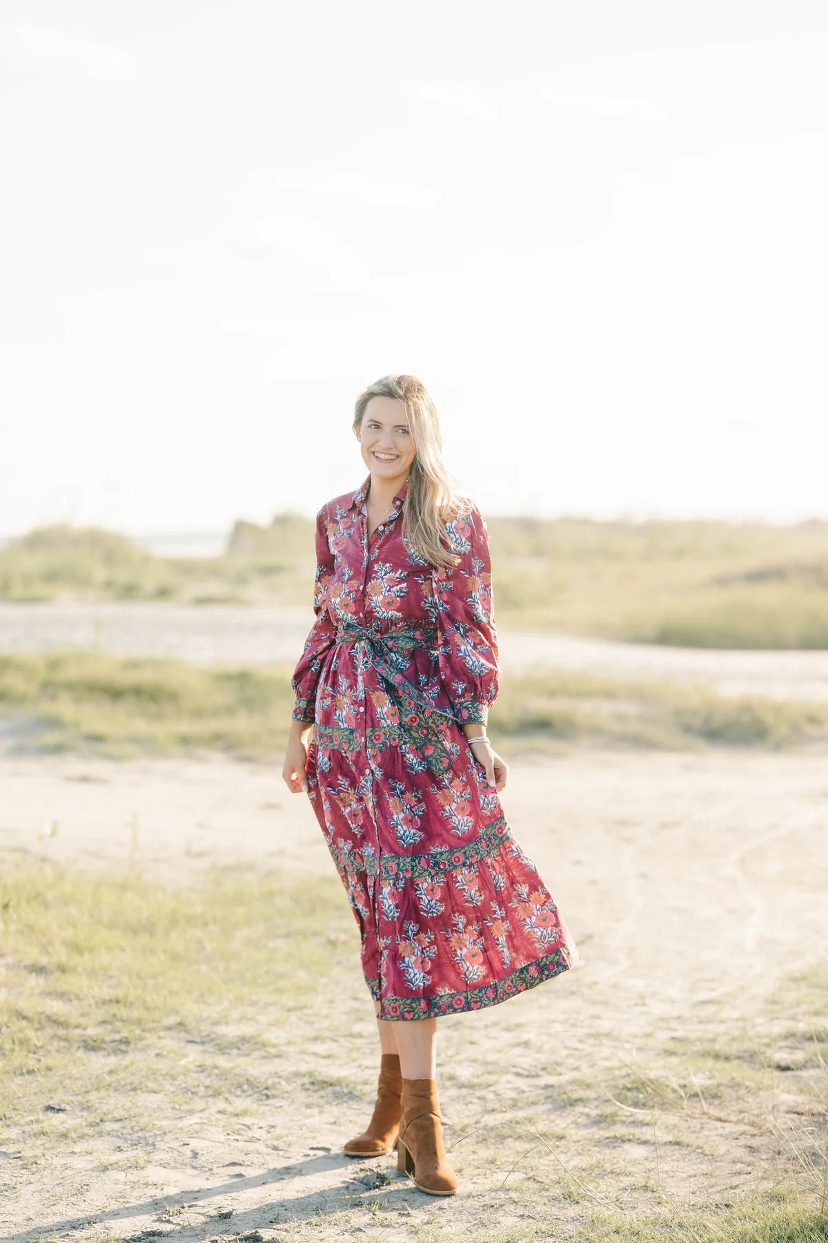 Pretty little thing sales floral maxi dress