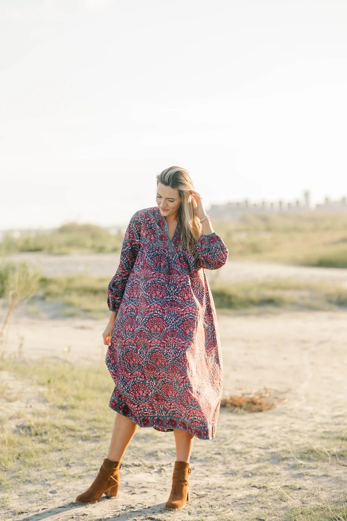 marigold dress lava falls