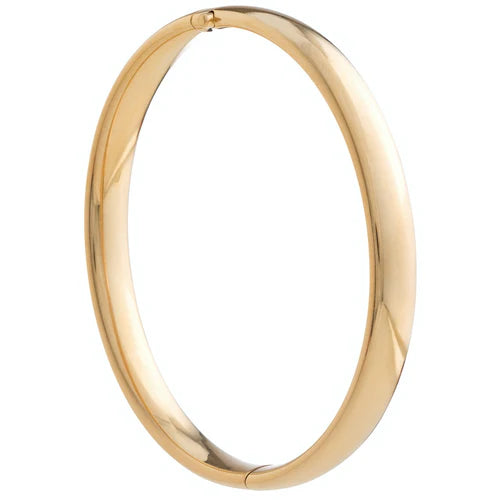 cherish gold bangle bracelet medium