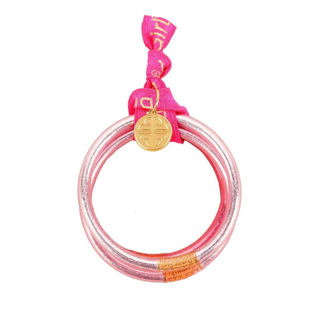 carousel pink all weather bangles awb serenity prayer