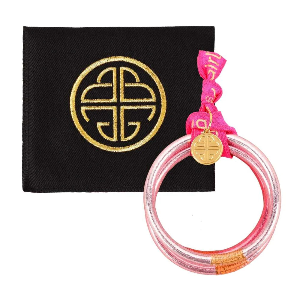 carousel pink all weather bangles awb serenity prayer