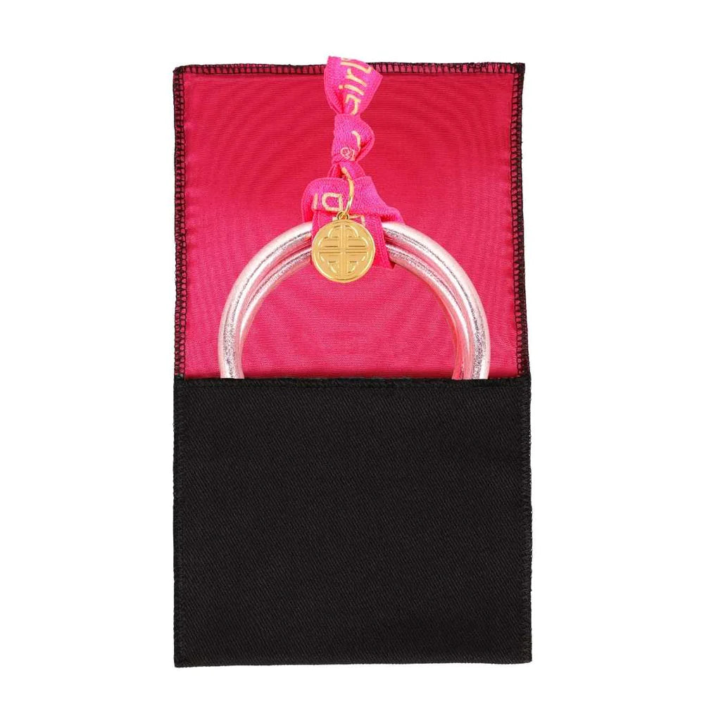 carousel pink all weather bangles awb serenity prayer