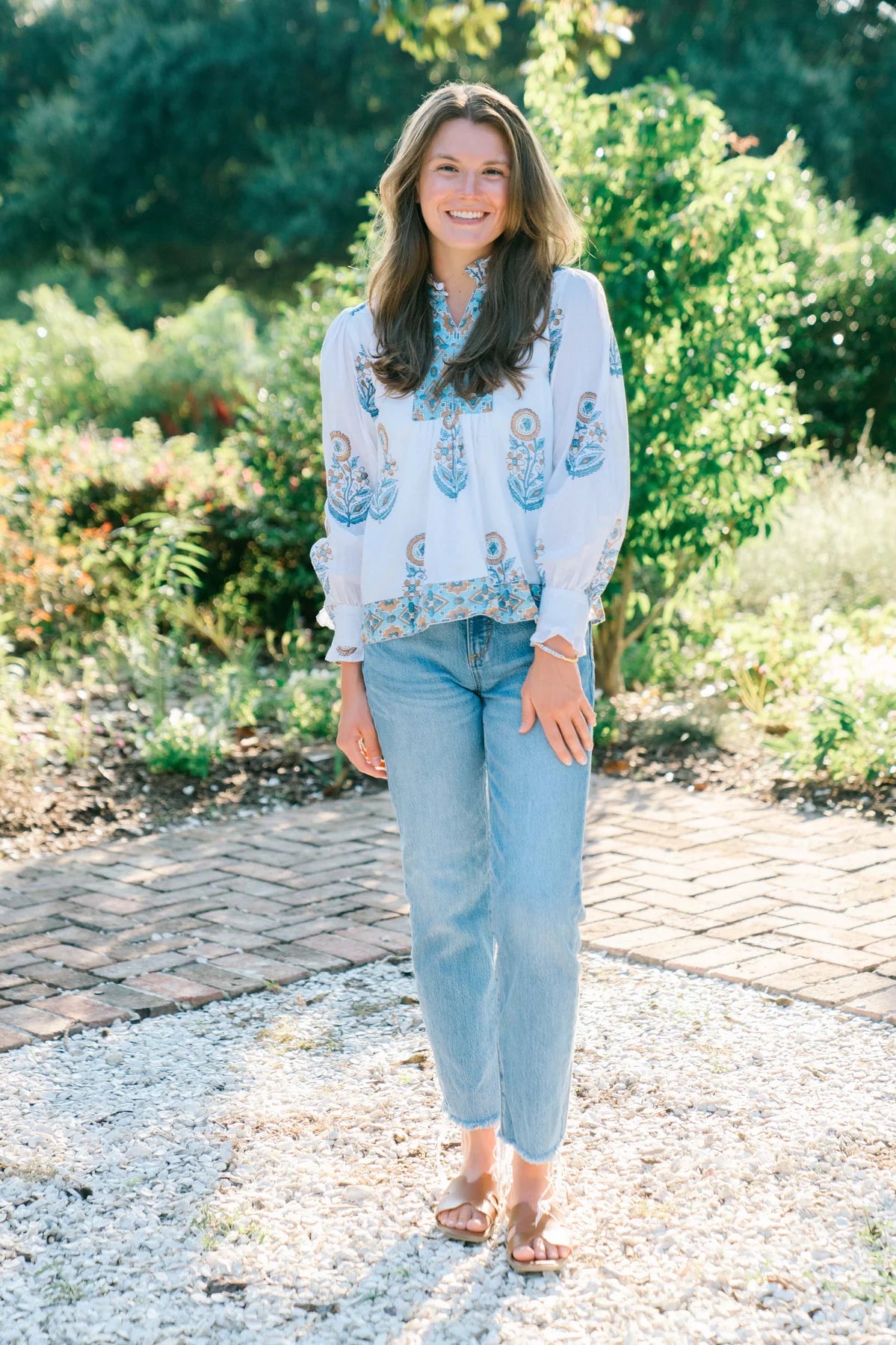 claire blouse java
