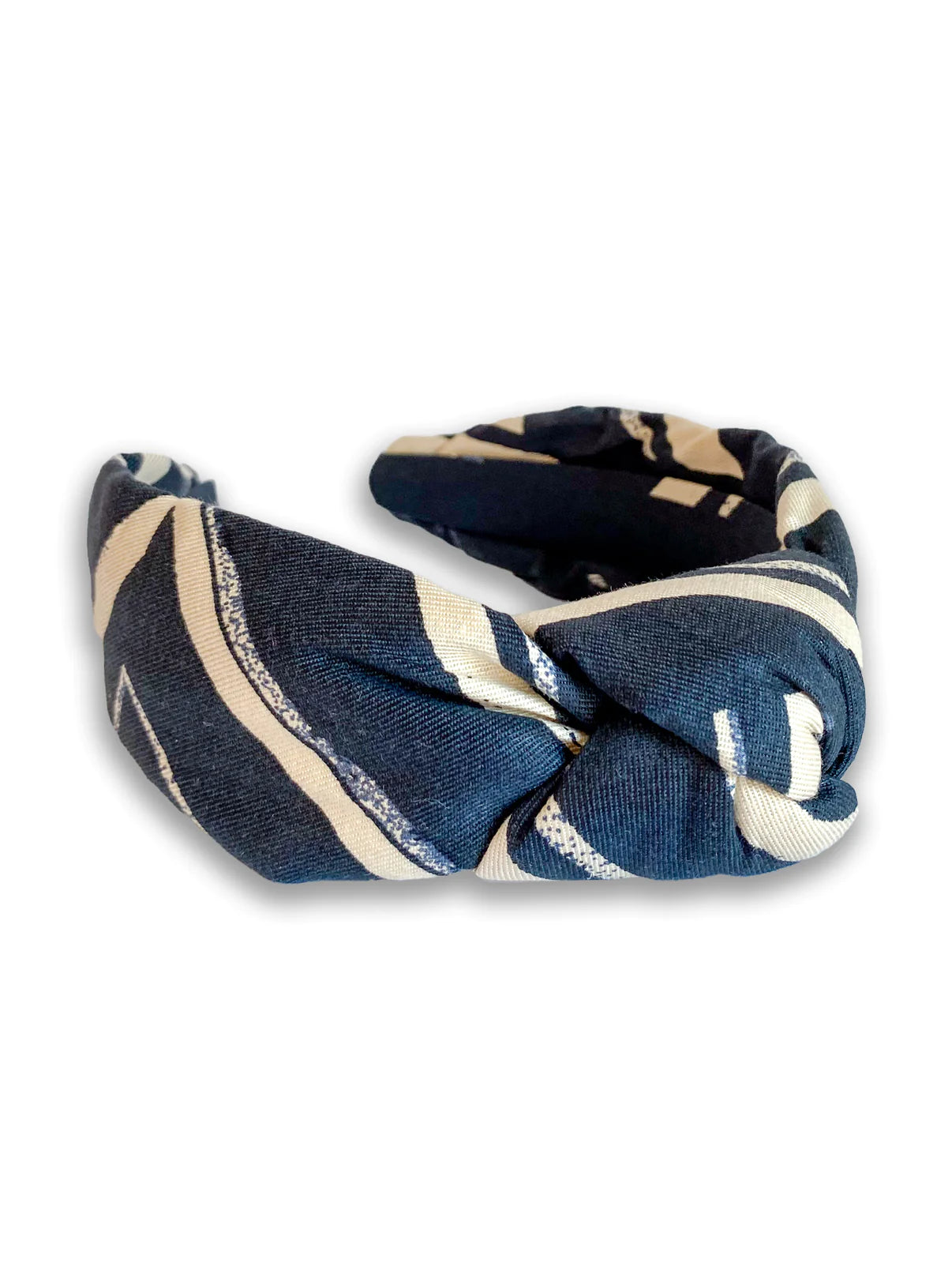 plaid noir headband