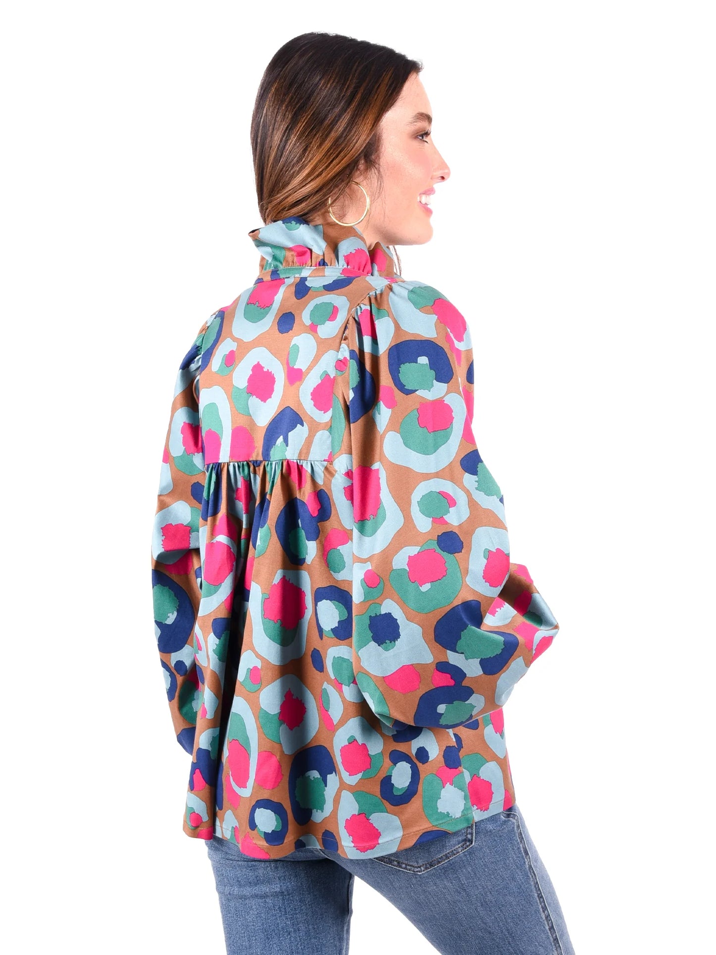 stella top meadowbrook spot cheetah