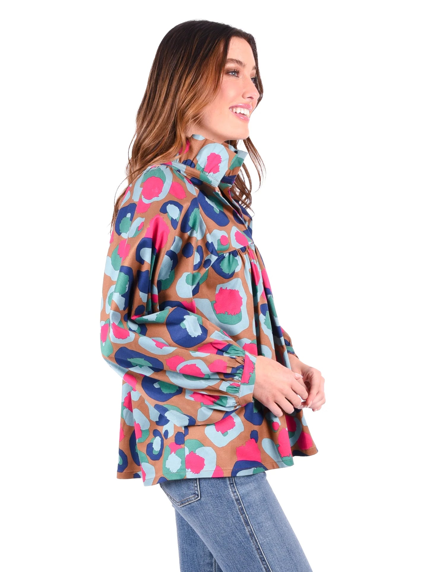 stella top meadowbrook spot cheetah