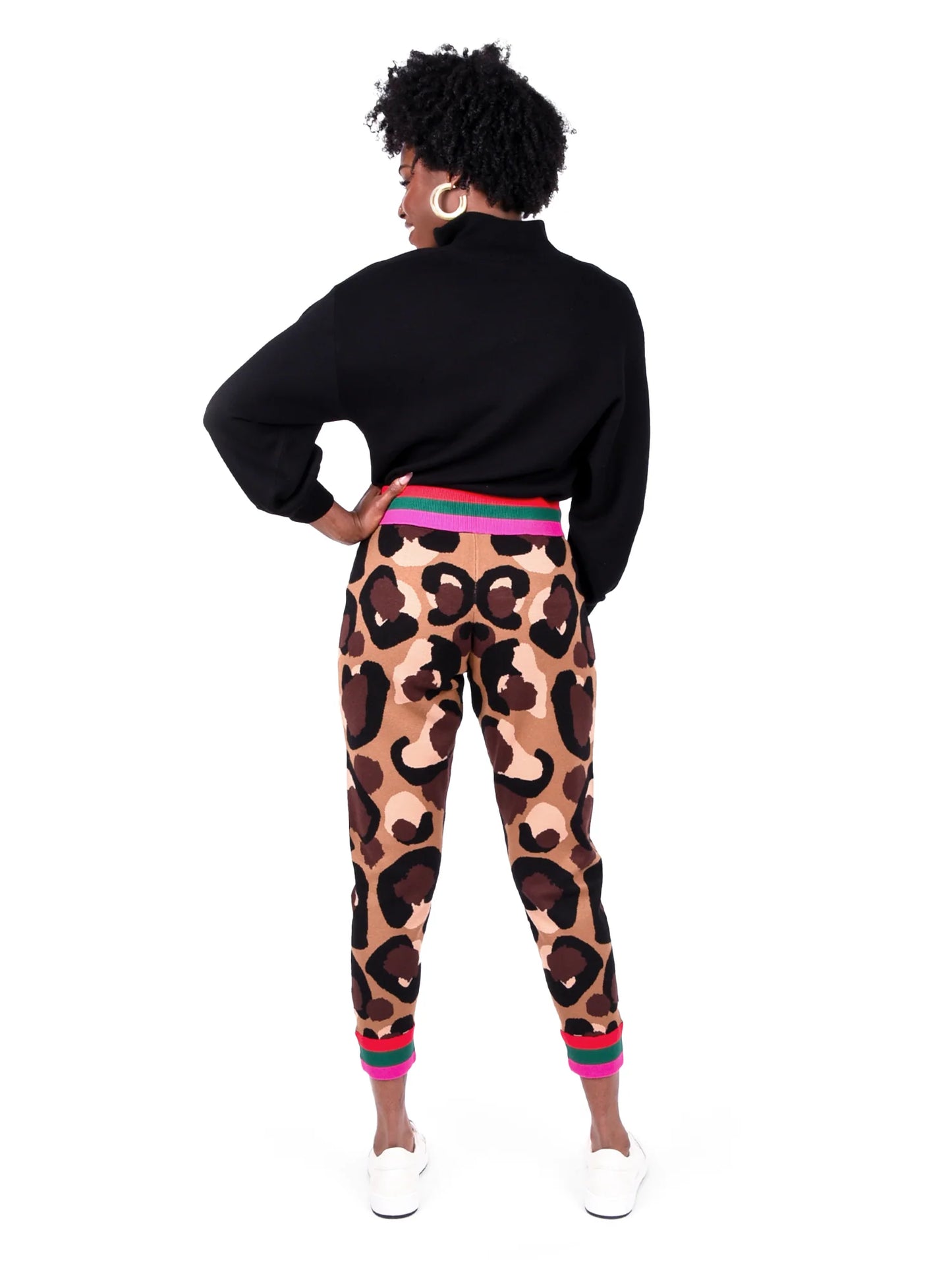 downtown jogger cocoa spot cheetah
