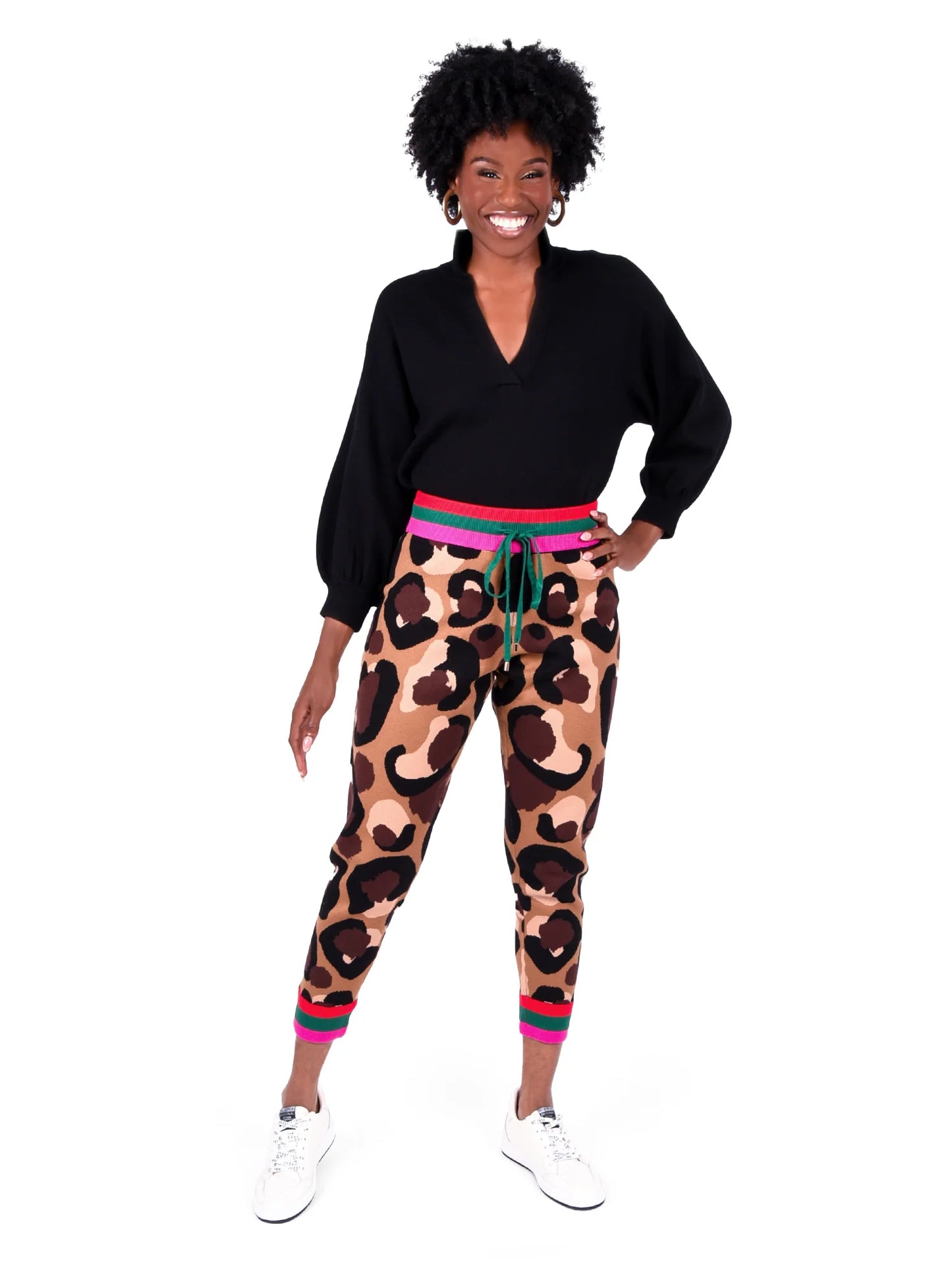 downtown jogger cocoa spot cheetah