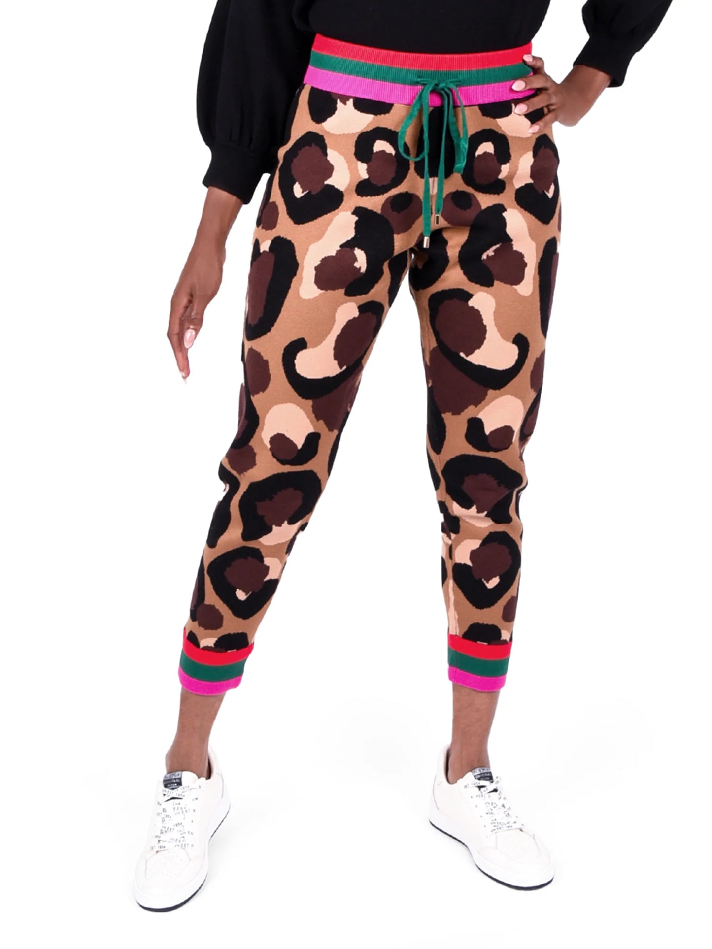 downtown jogger cocoa spot cheetah