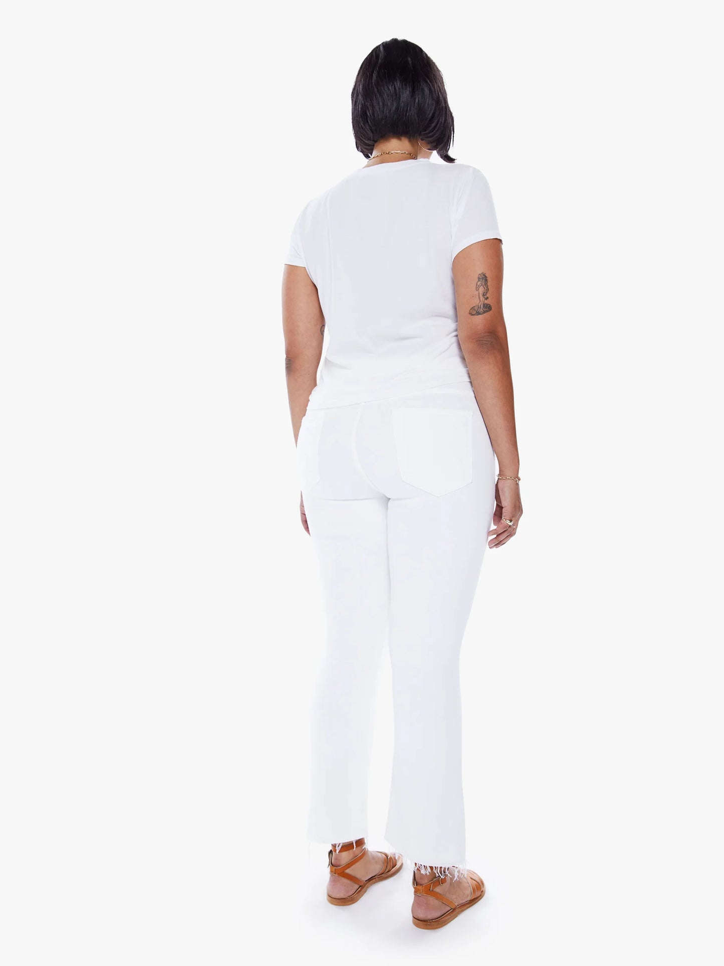 insider crop step fray hem fairest of them all