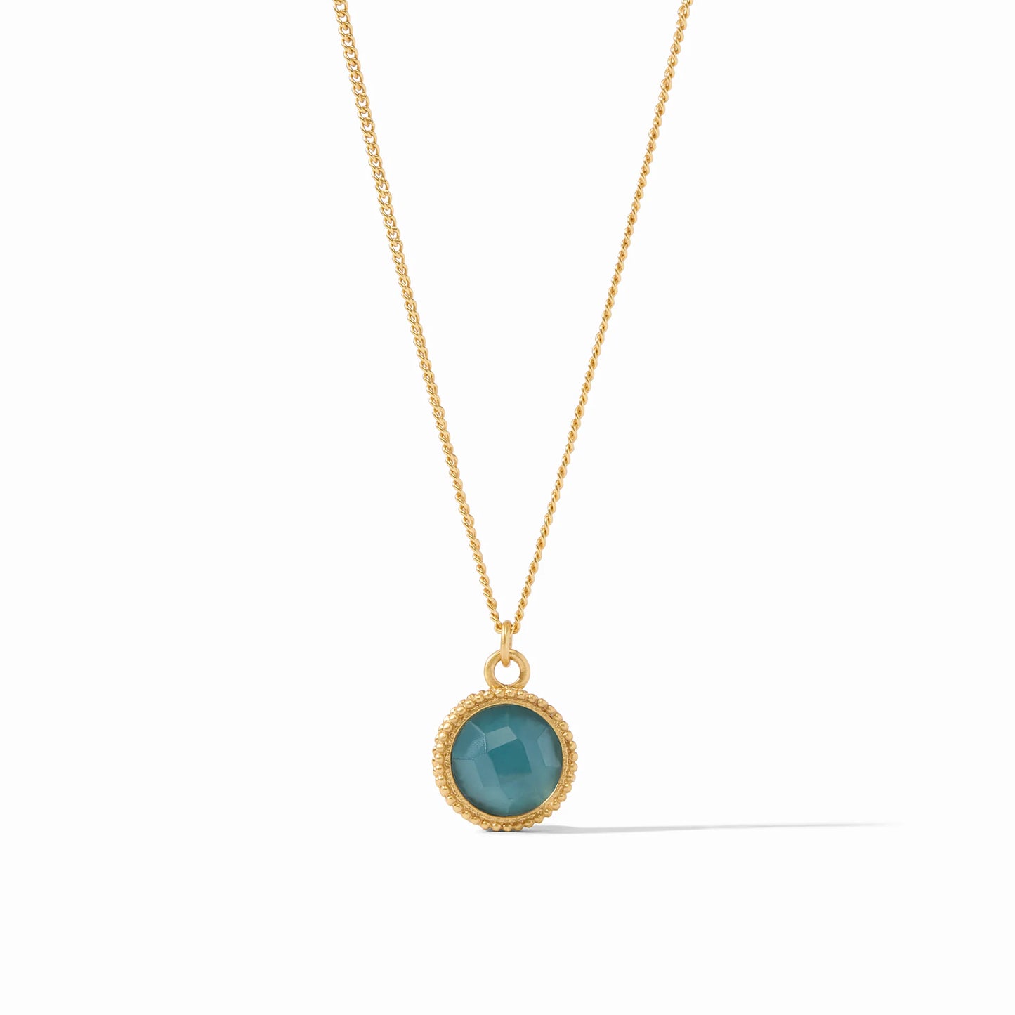 fleur-de-lis solitaire necklace
