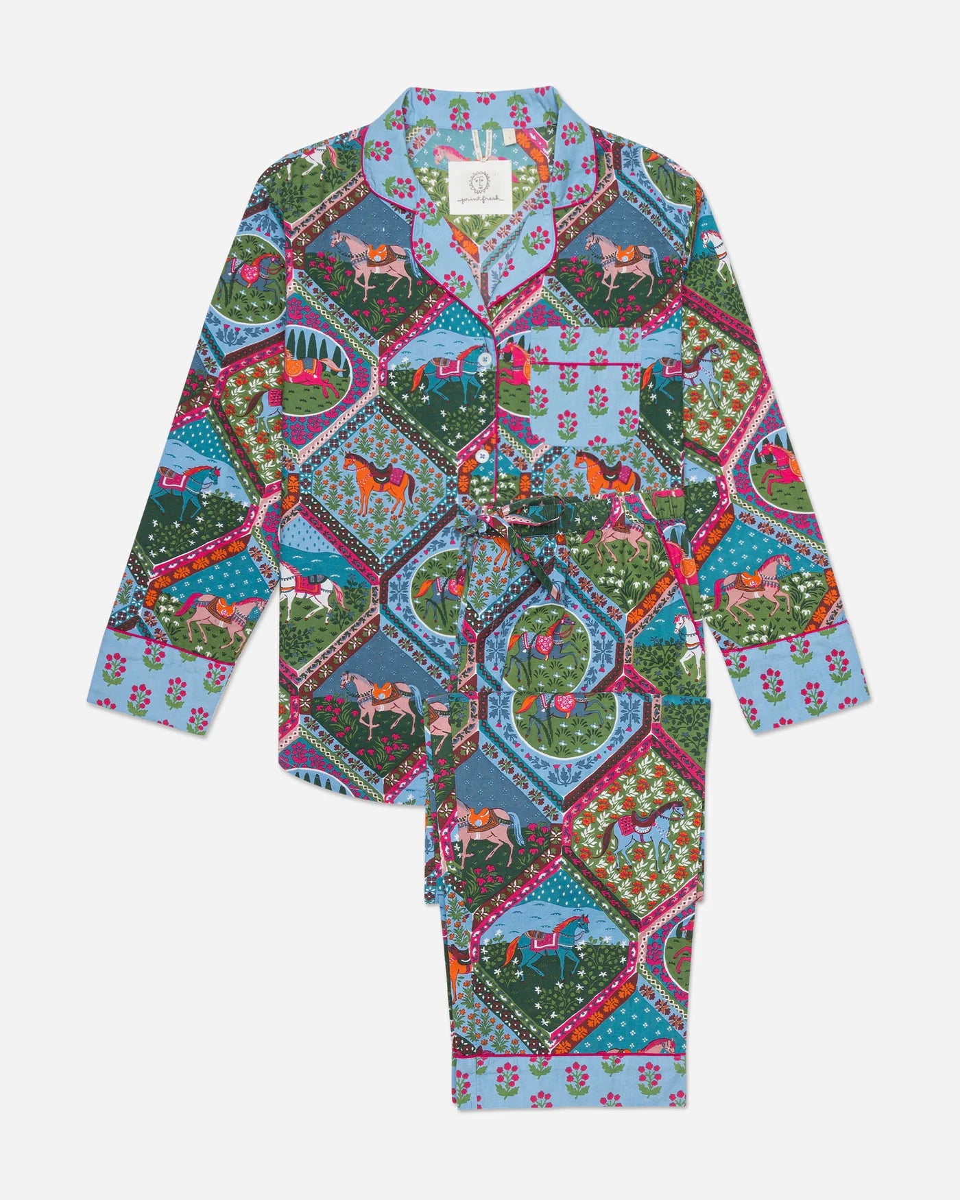 high horse pajama set
