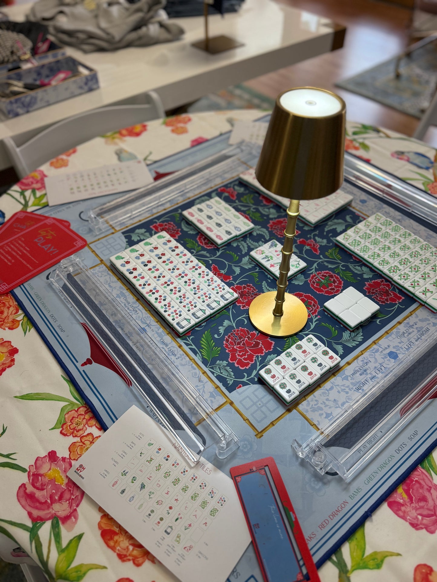 mahjong tile rental party package