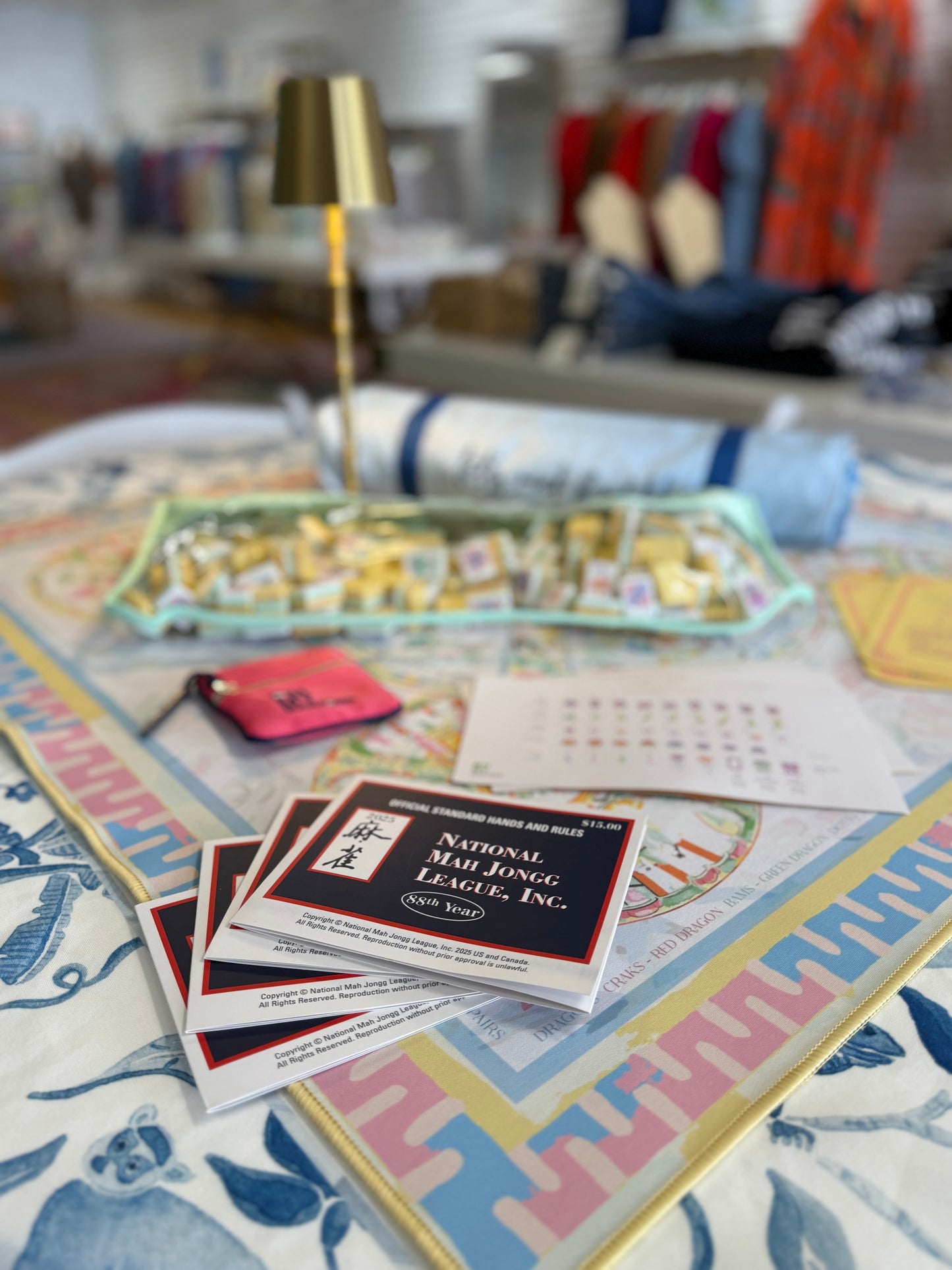mahjong tile rental party package
