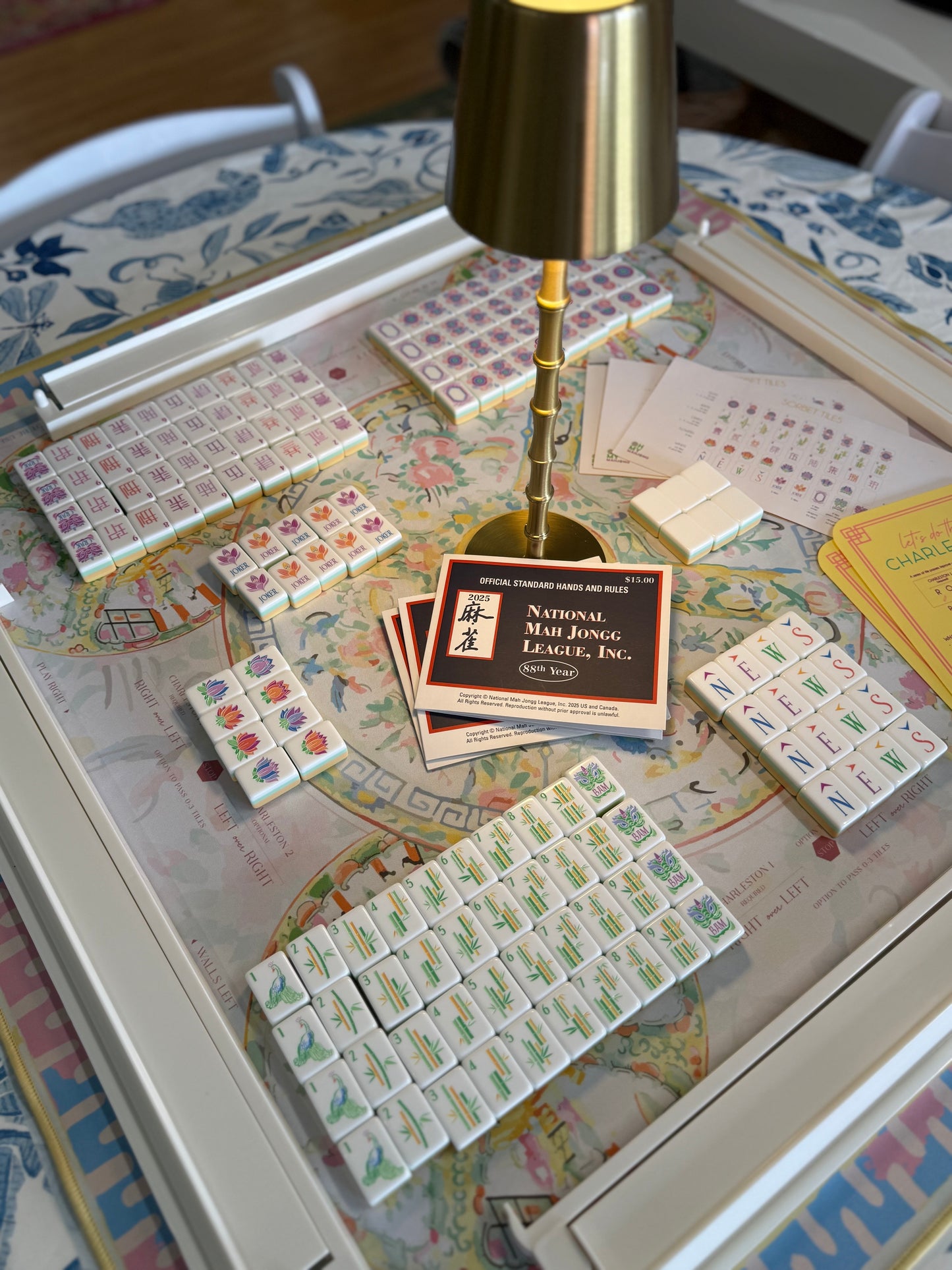 mahjong tile rental party package