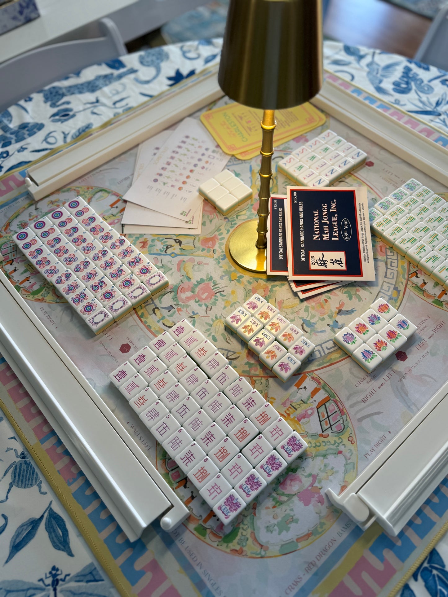 mahjong tile rental party package