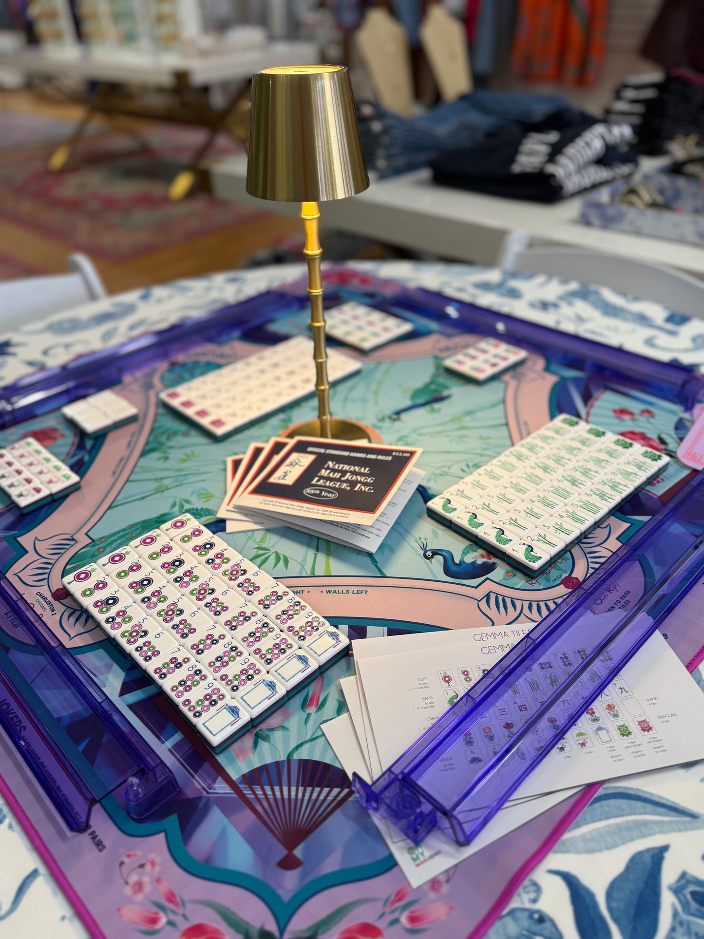 mahjong tile rental party package