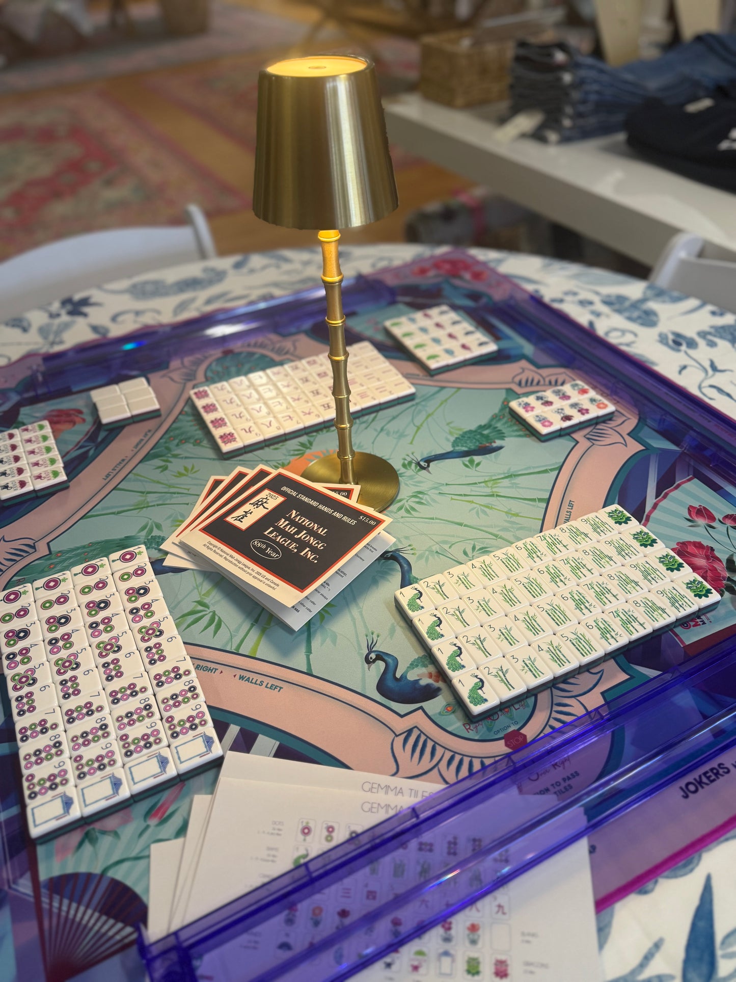 mahjong tile rental party package