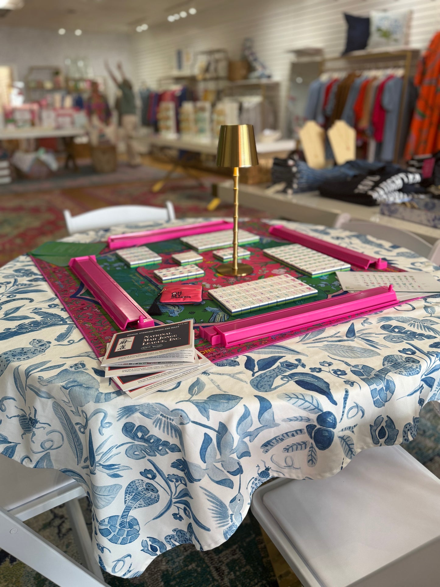 mahjong tile rental party package
