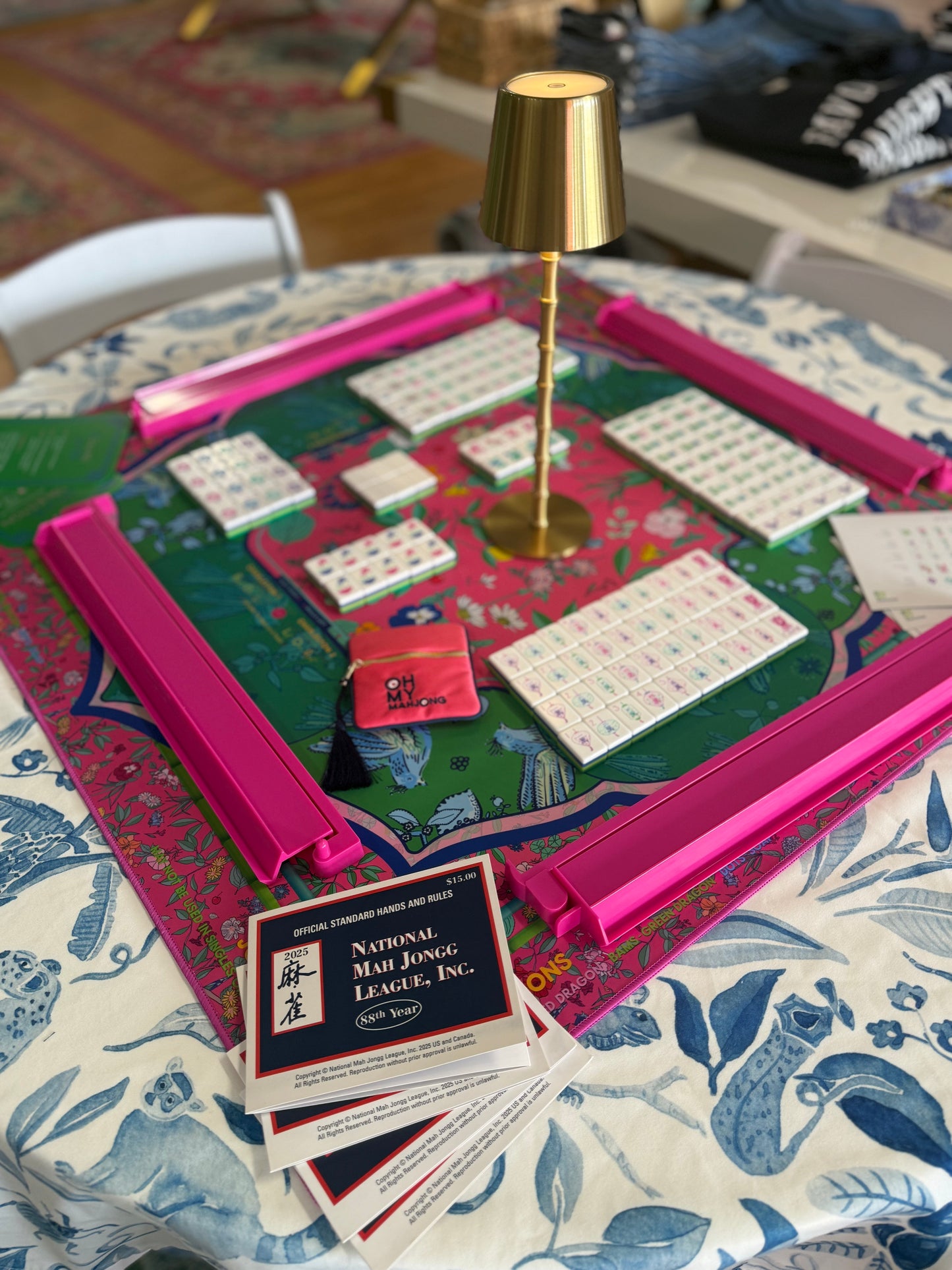 mahjong tile rental party package