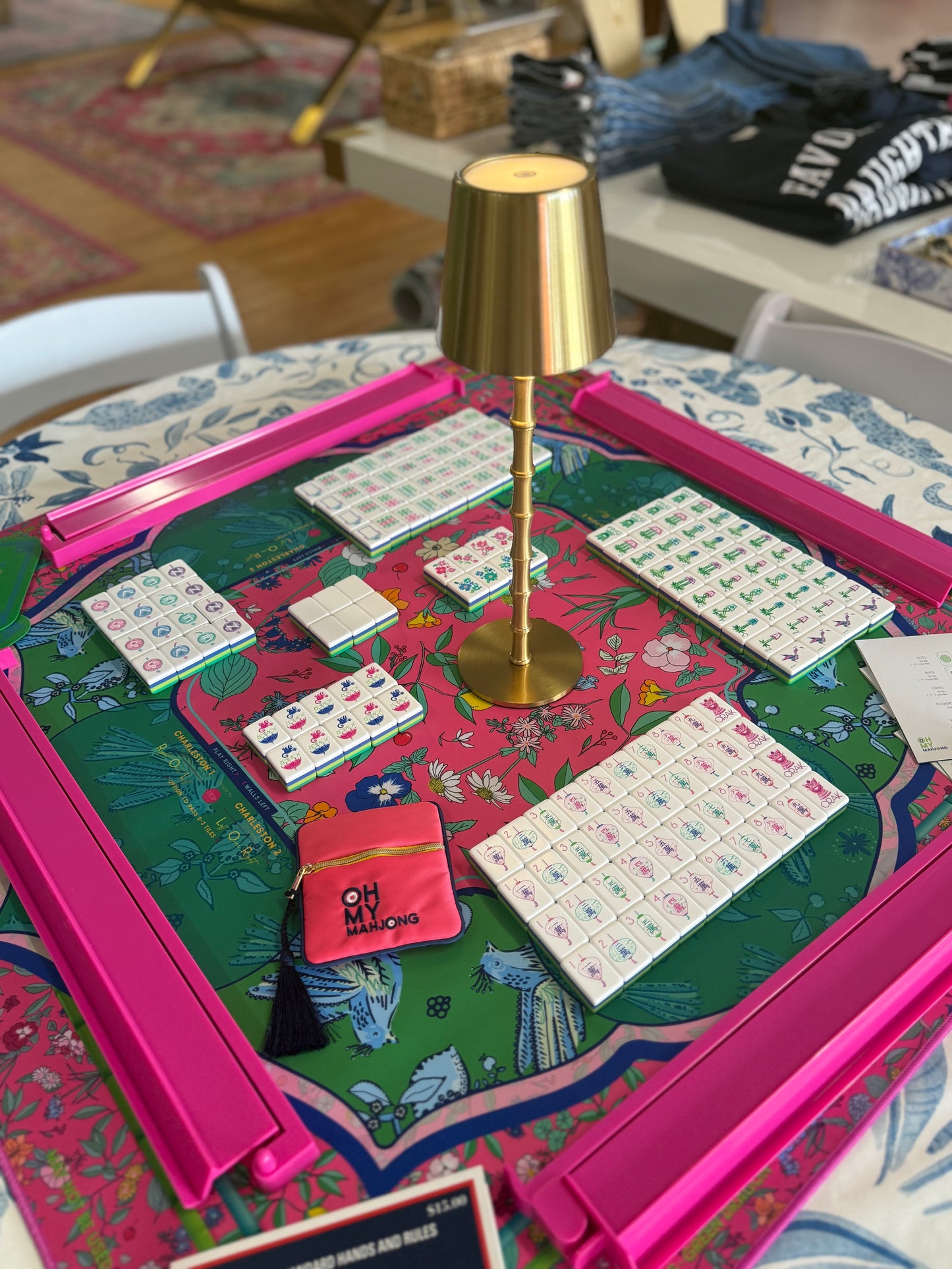 mahjong tile rental party package