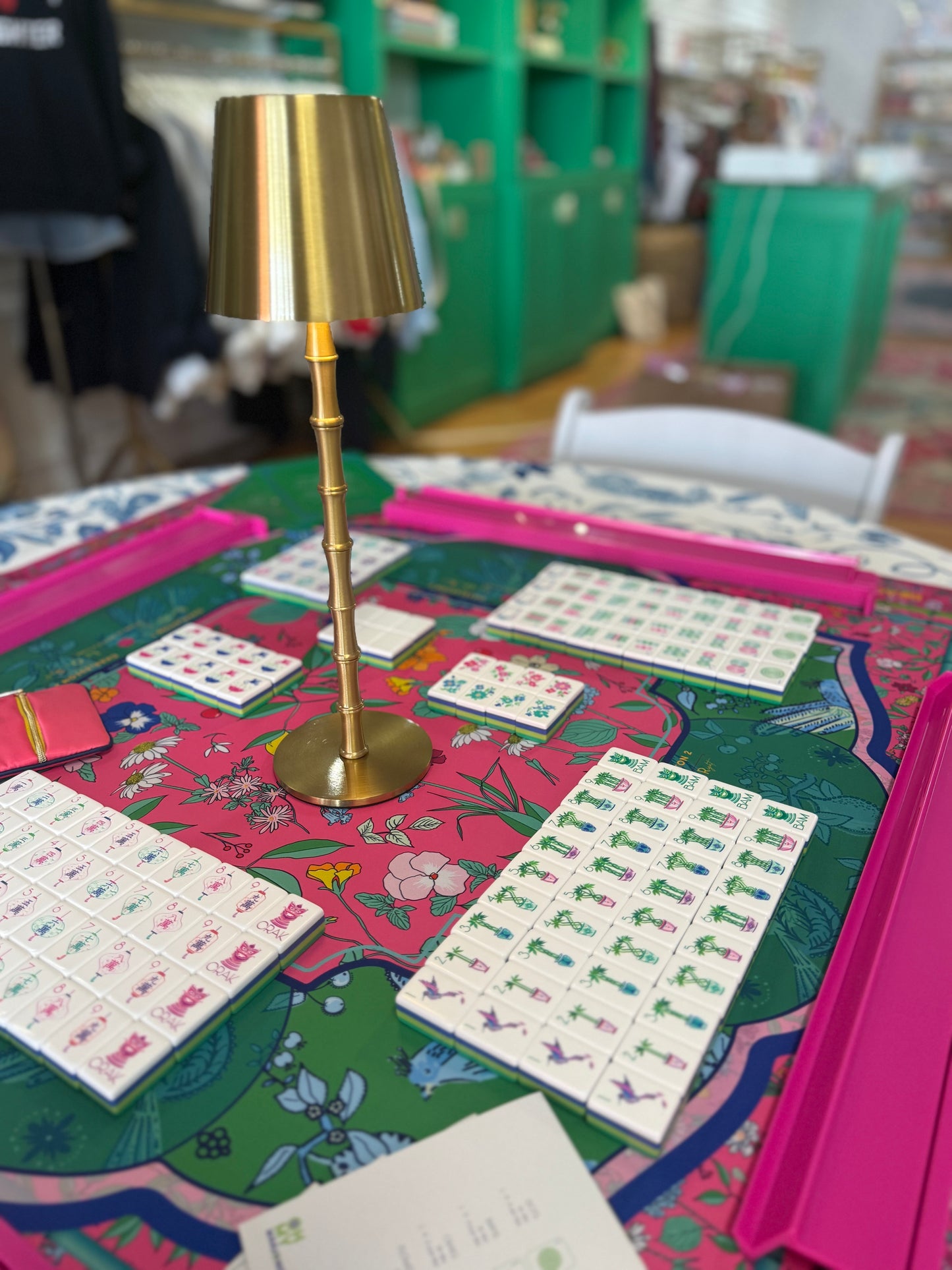 mahjong tile rental party package