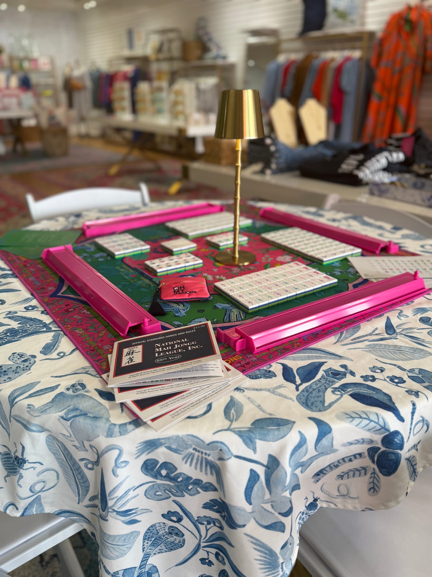 mahjong tile rental party package