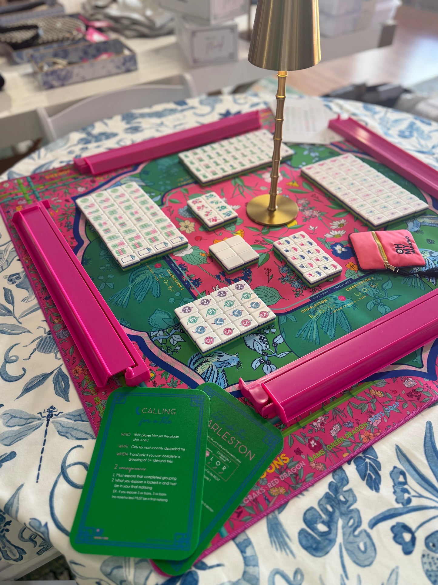 mahjong tile rental party package