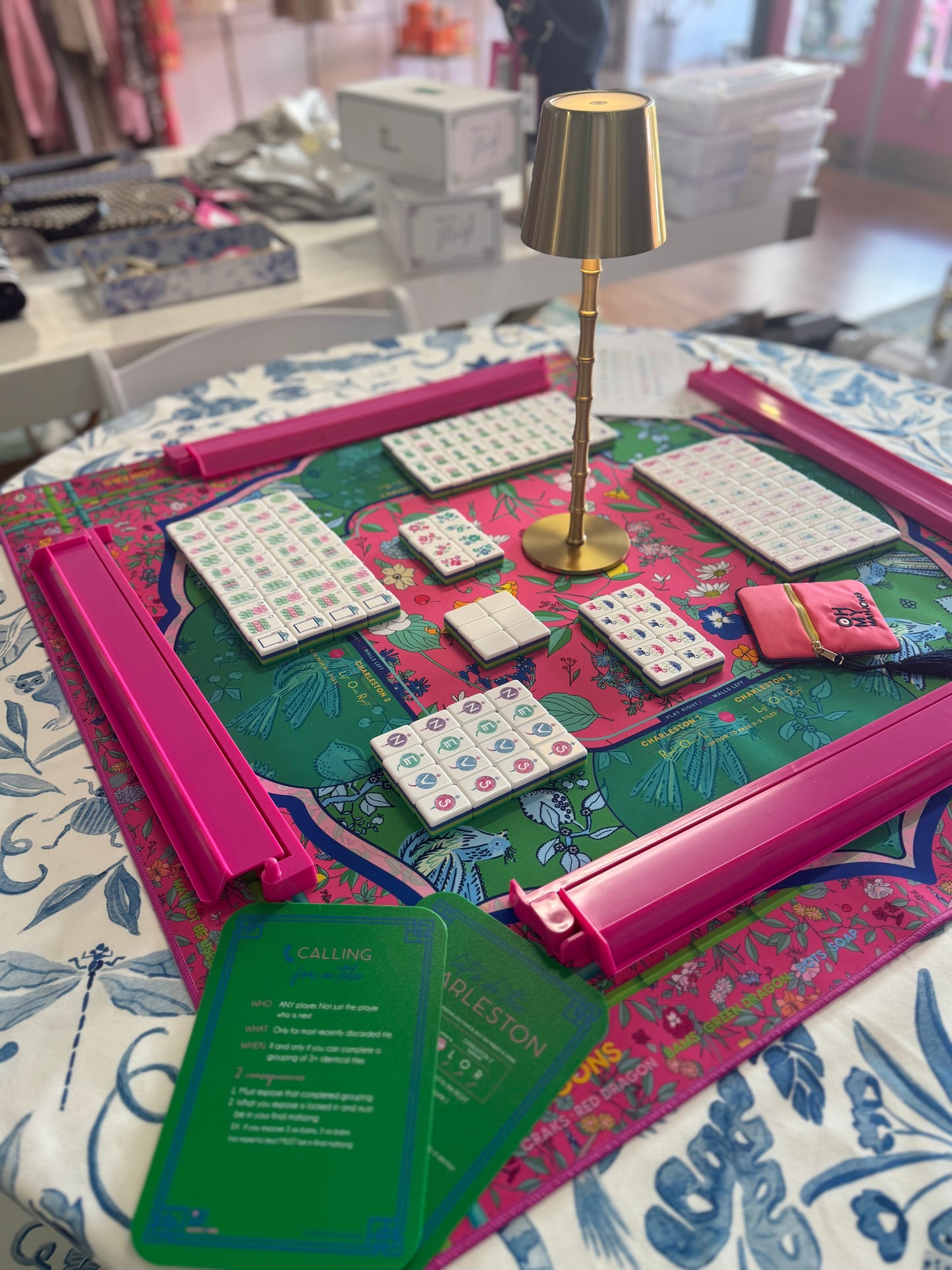mahjong tile rental party package