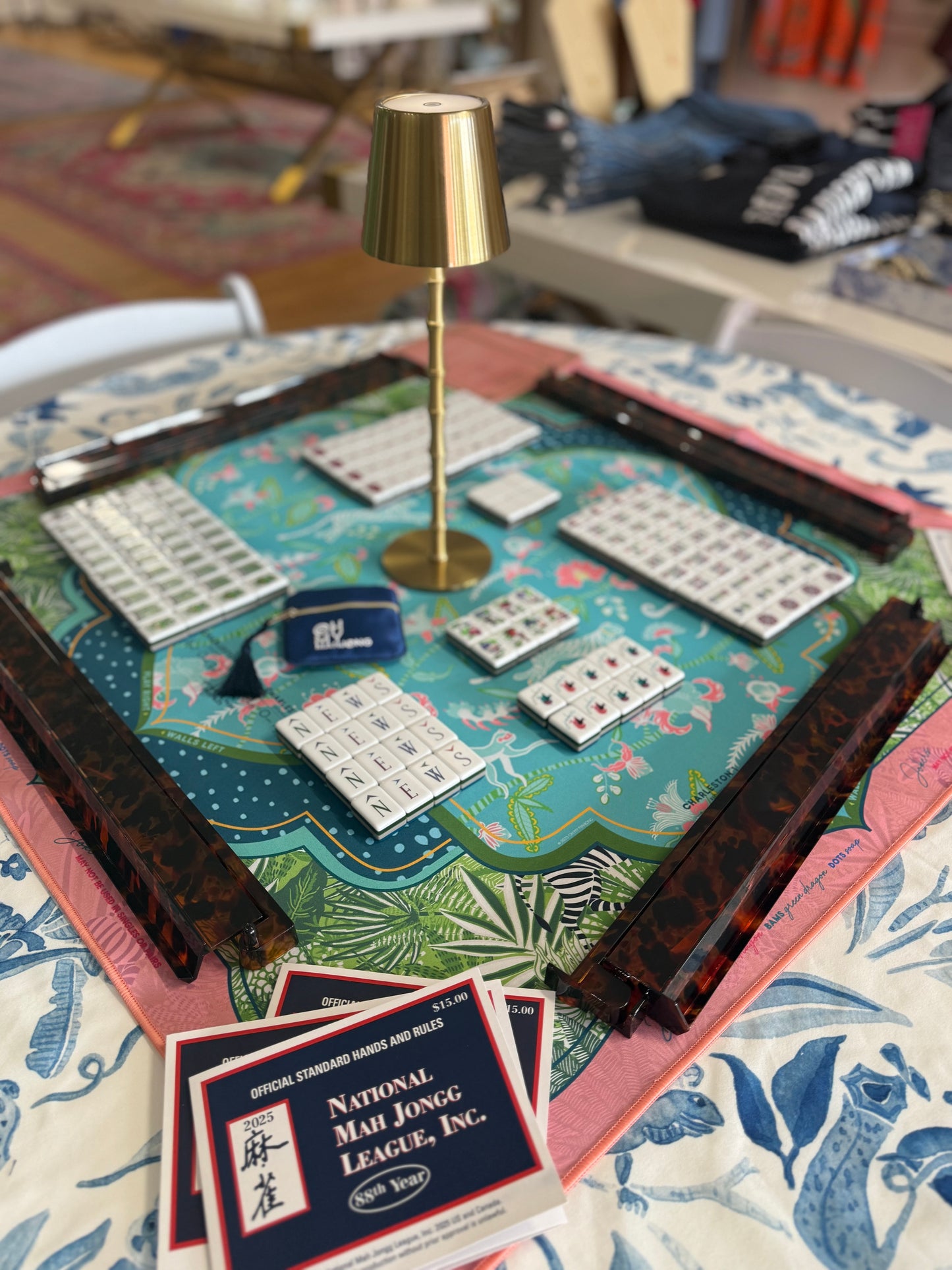 mahjong tile rental party package